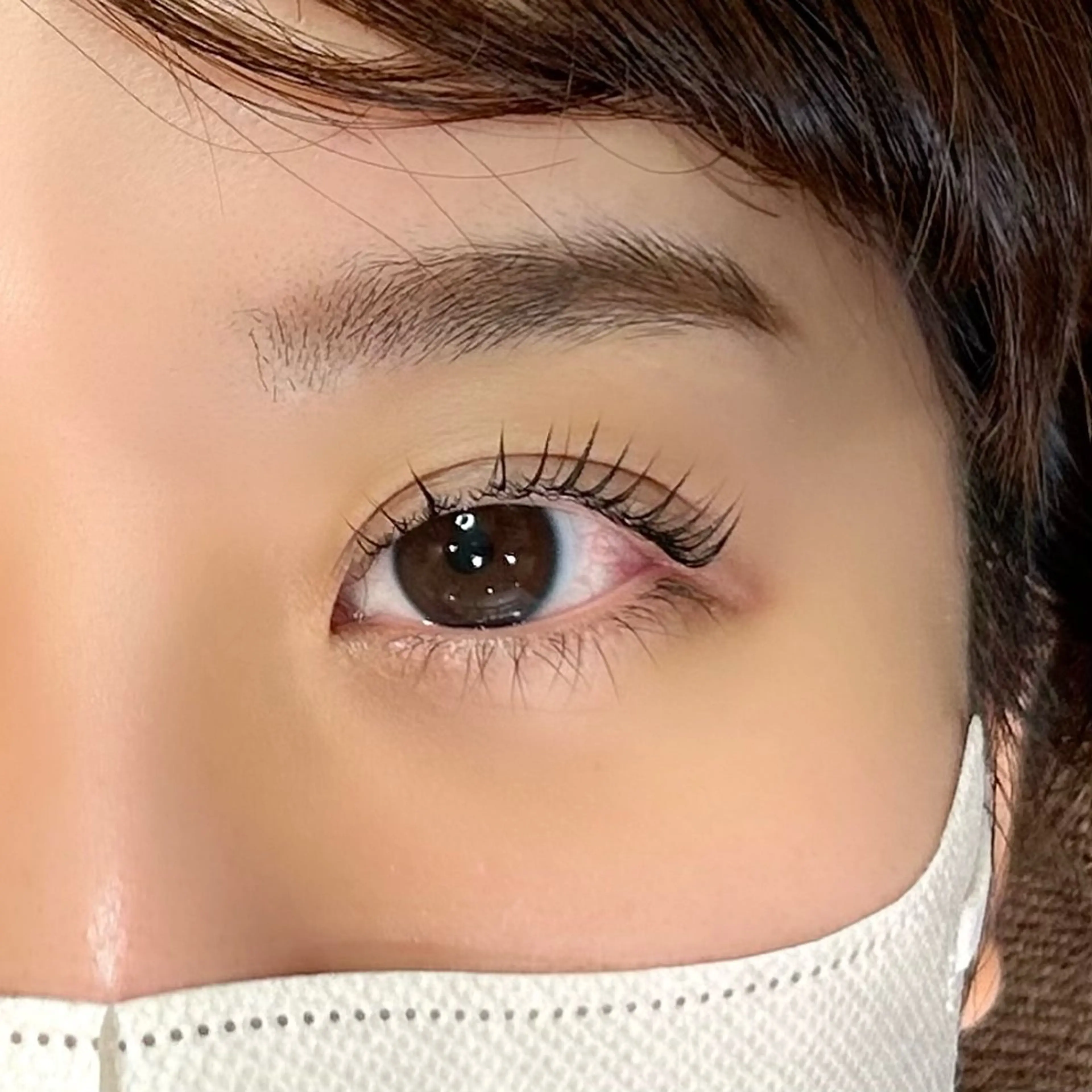 マツエク・マツパ パリジェンヌラッシュリフト olinaBeautySalon所属・Yuki .のマツエク・マツパデザイン