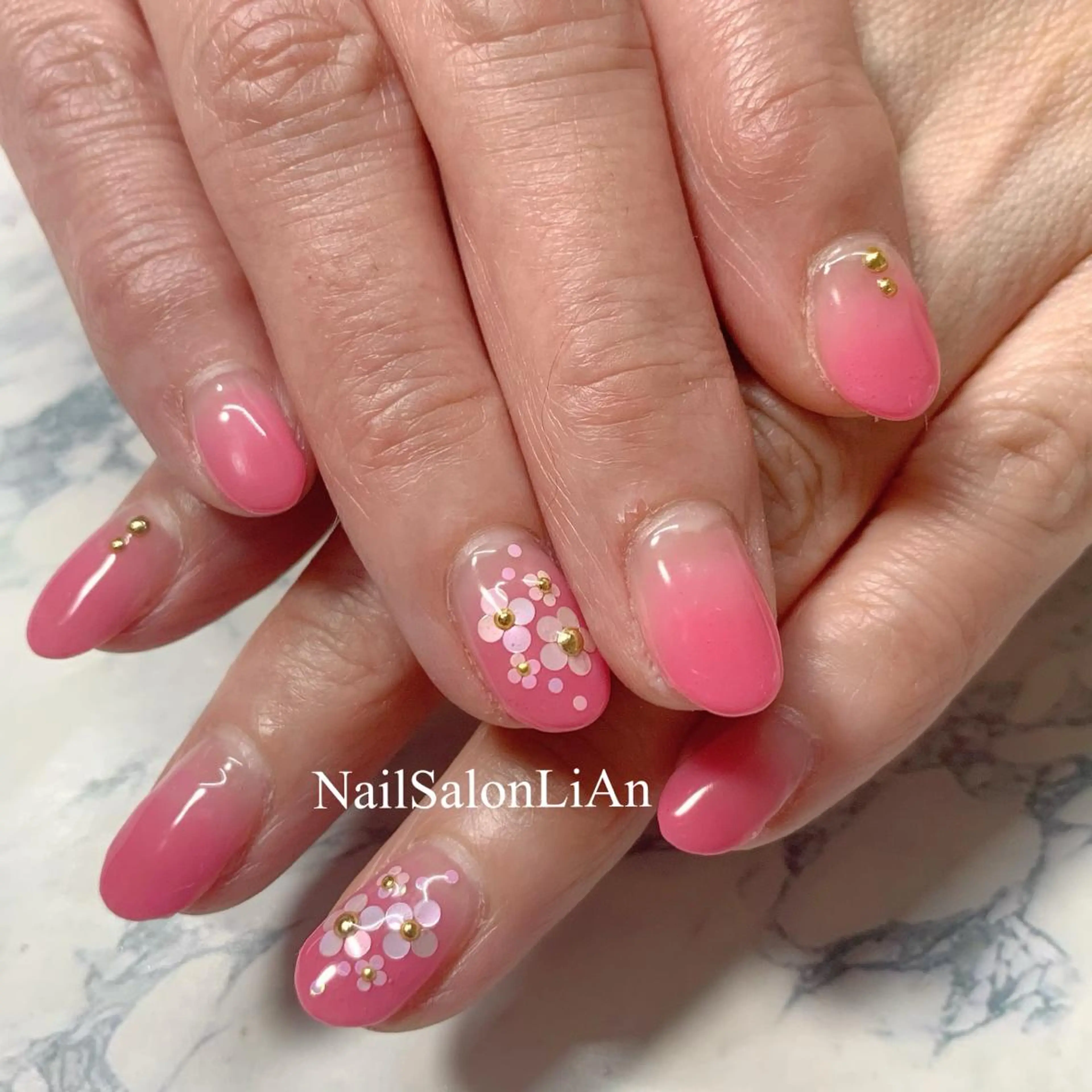 ネイル ハンドネイル NailSalon LiAnのネイルデザイン