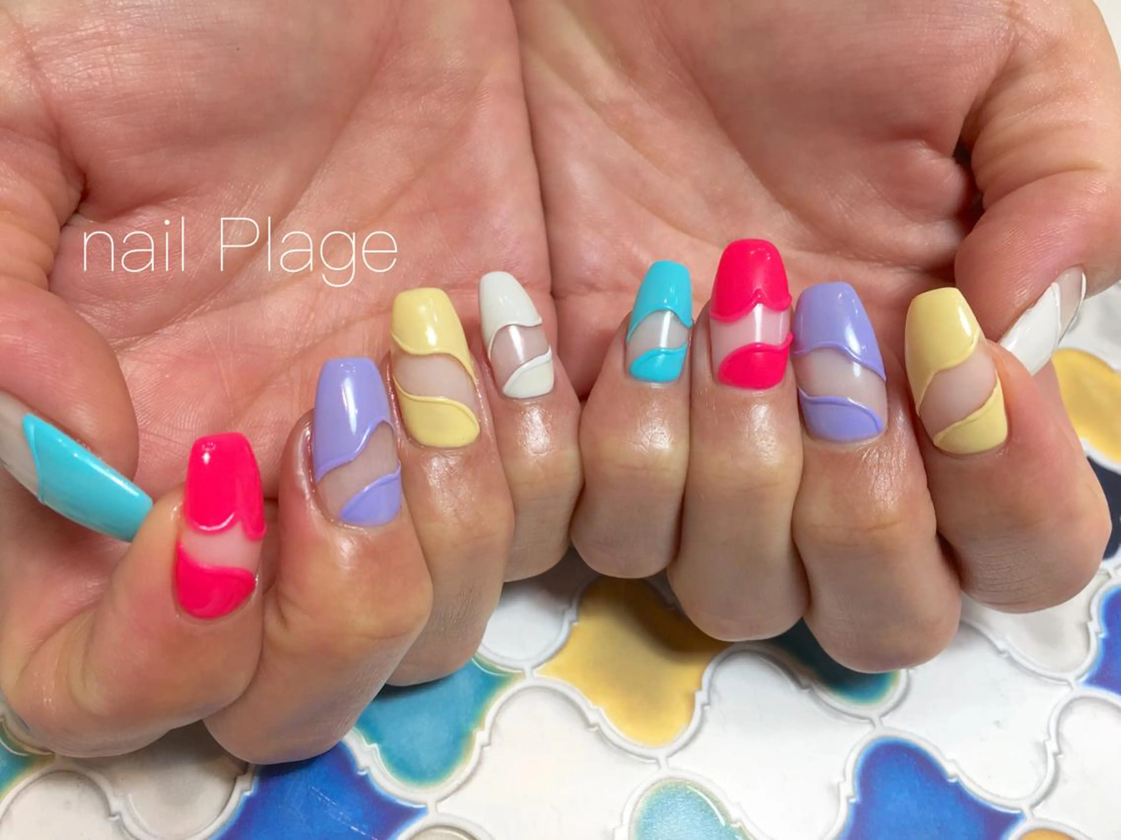 ネイル nail Plage Imai kanaのネイルデザイン