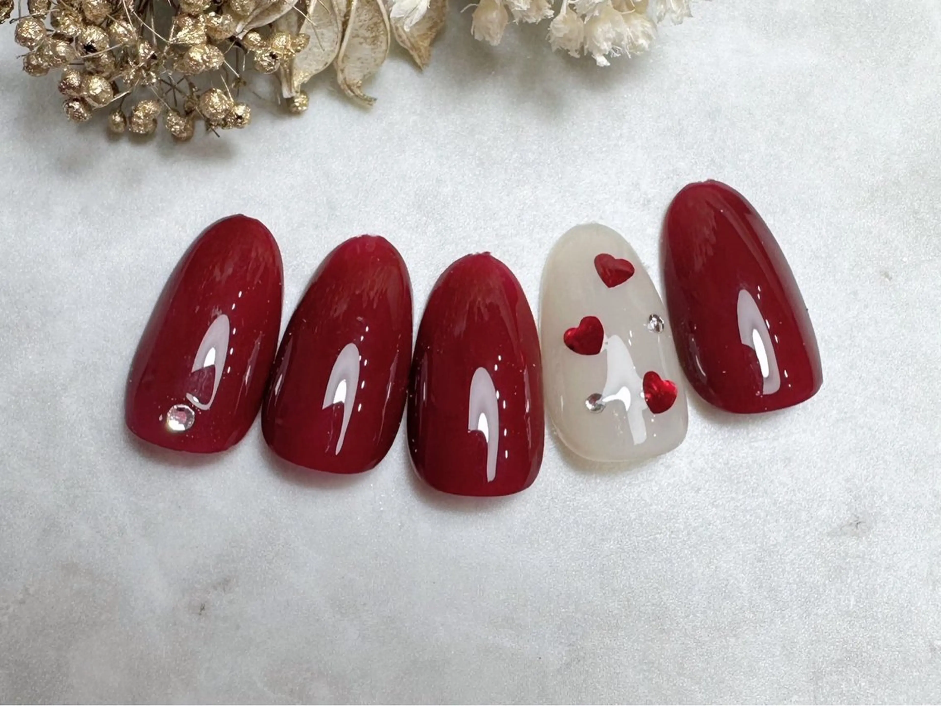 ネイル オフィスネイル シンプルネイル 【パラジェル・フィルイン】Nailsalon　Merci東中野所属・Merci shigaのネイルデザイン