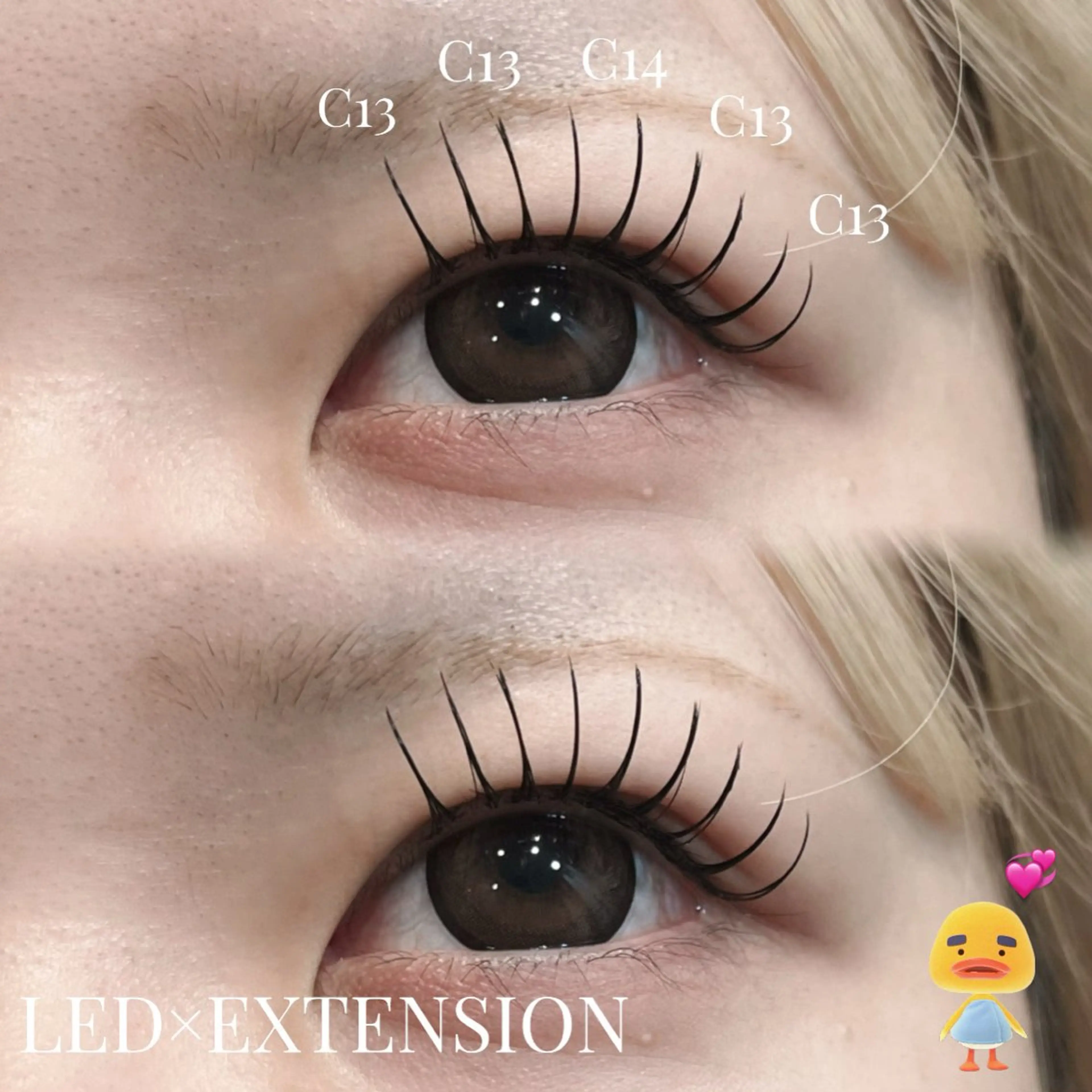 【アンドヘルシー🎀♡】 まつげパーマ×フラットラッシュ​〜​100本 【指名料込】の写真