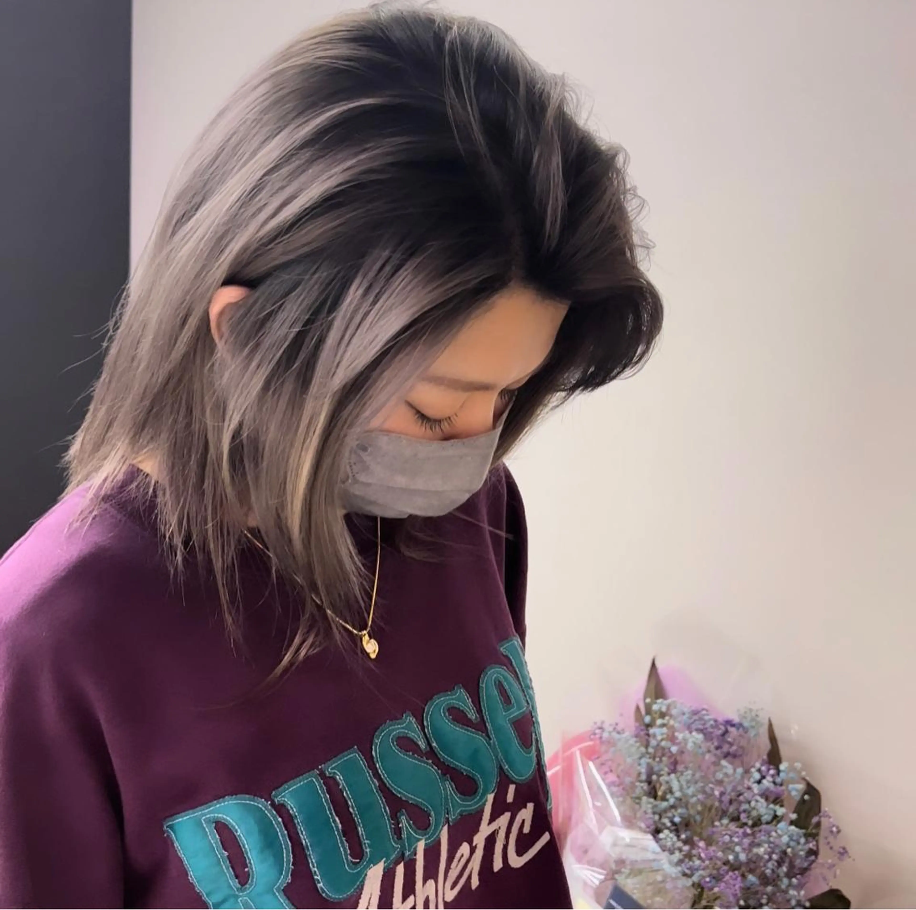 ミディアム カラー ヘアカラー Ren. 🦋デザインカラーのヘアスタイル