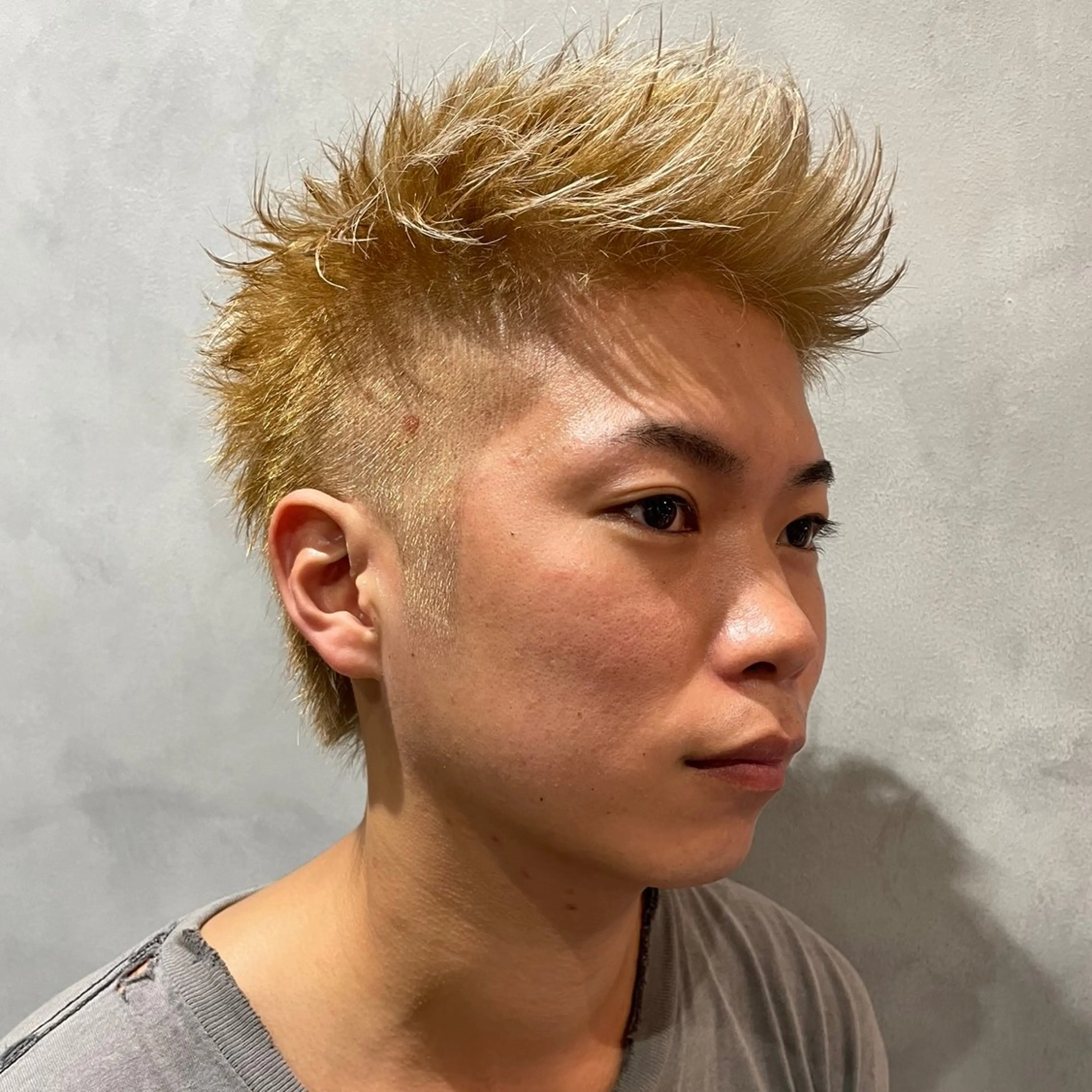 メンズ 石山 洸平のヘアスタイル