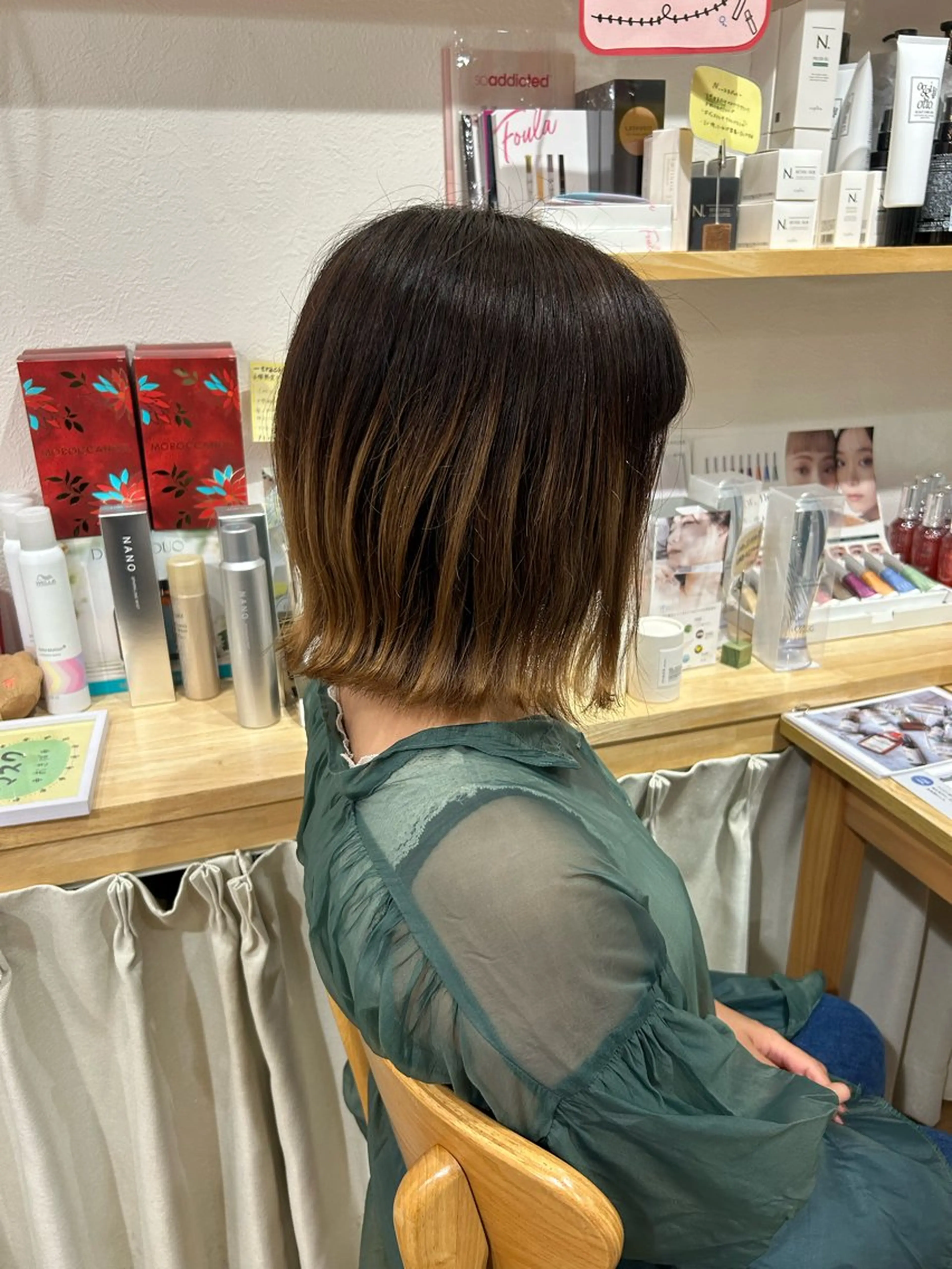 ショート カラー merc.🌿✨ いとうりかのヘアスタイル