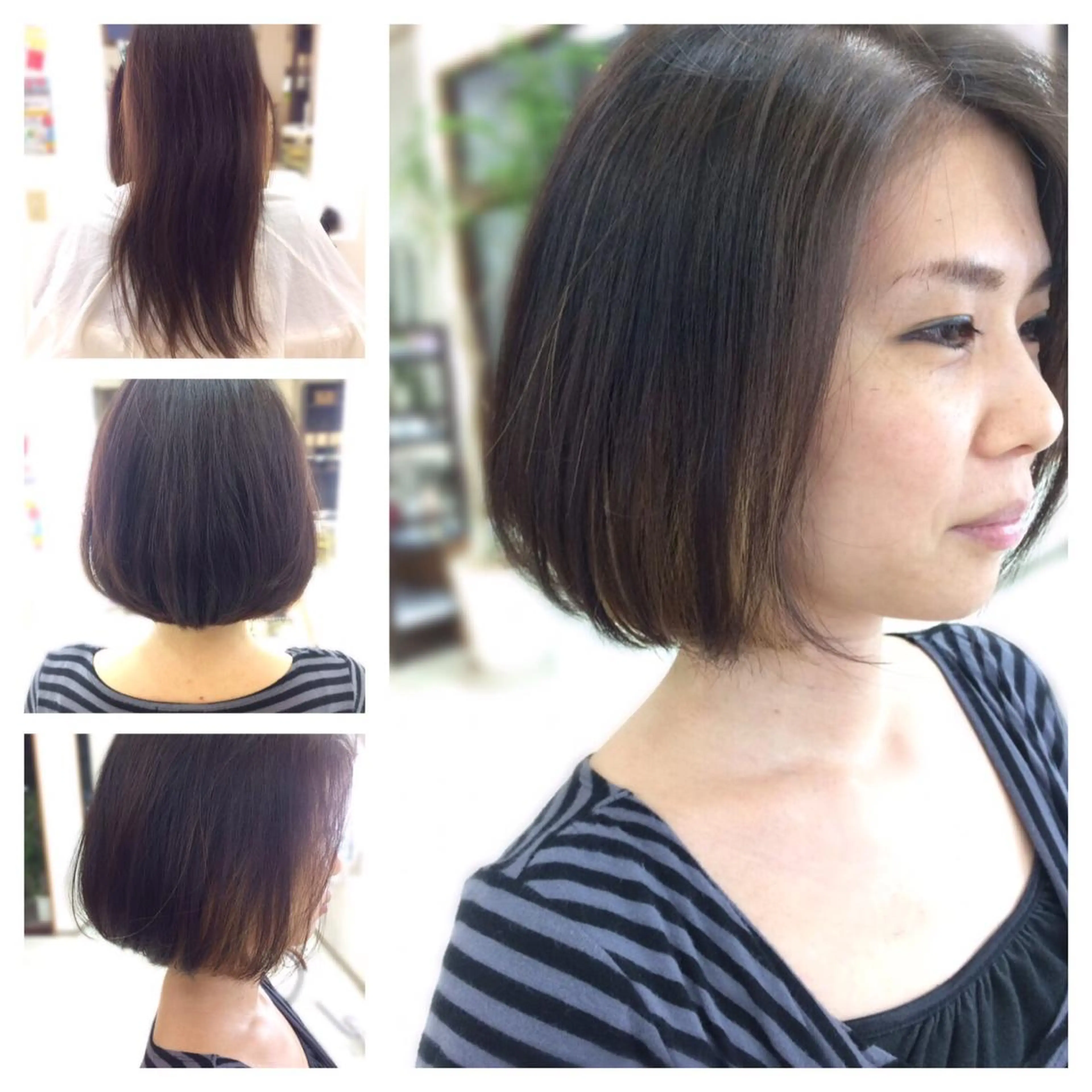 ショート ボブ いけだ ゆうのヘアスタイル