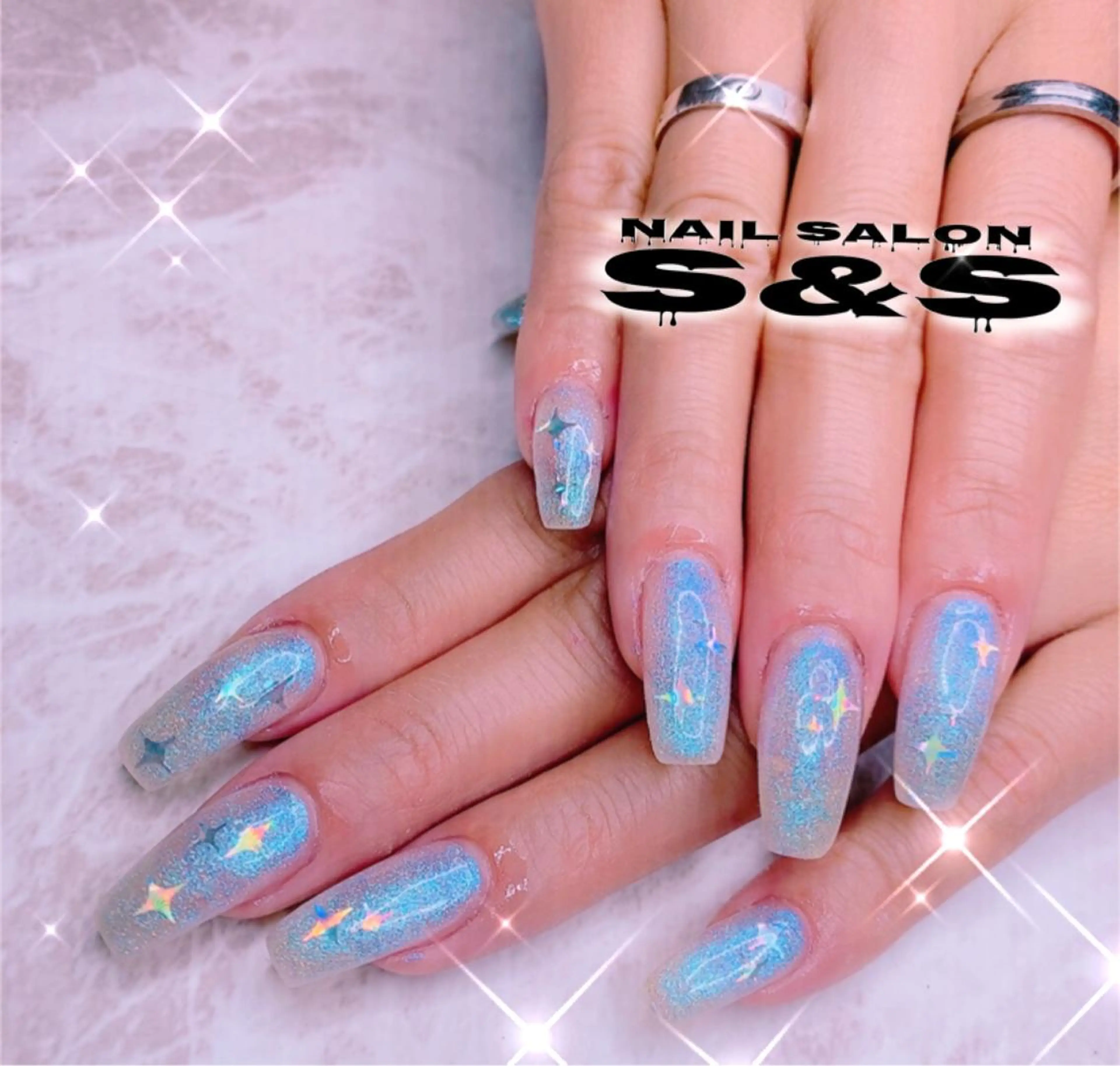 ネイル 長さ出し メンズネイル 持ち込み スカルプネイル S&S 村田小百合のネイルデザイン