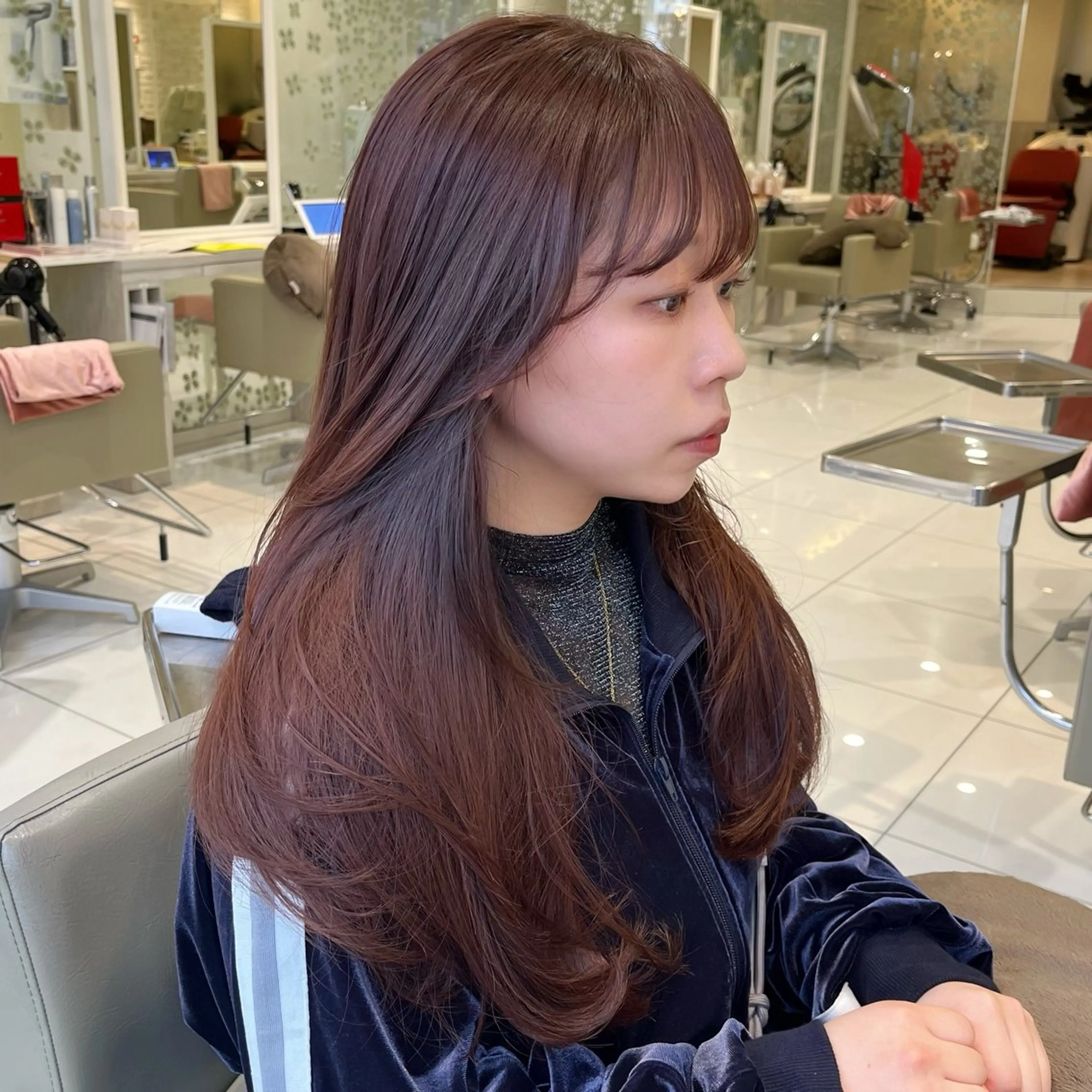 ロング 中韓𝐌𝐈𝐗🩶 𝐘𝐔𝐊𝐀のヘアスタイル