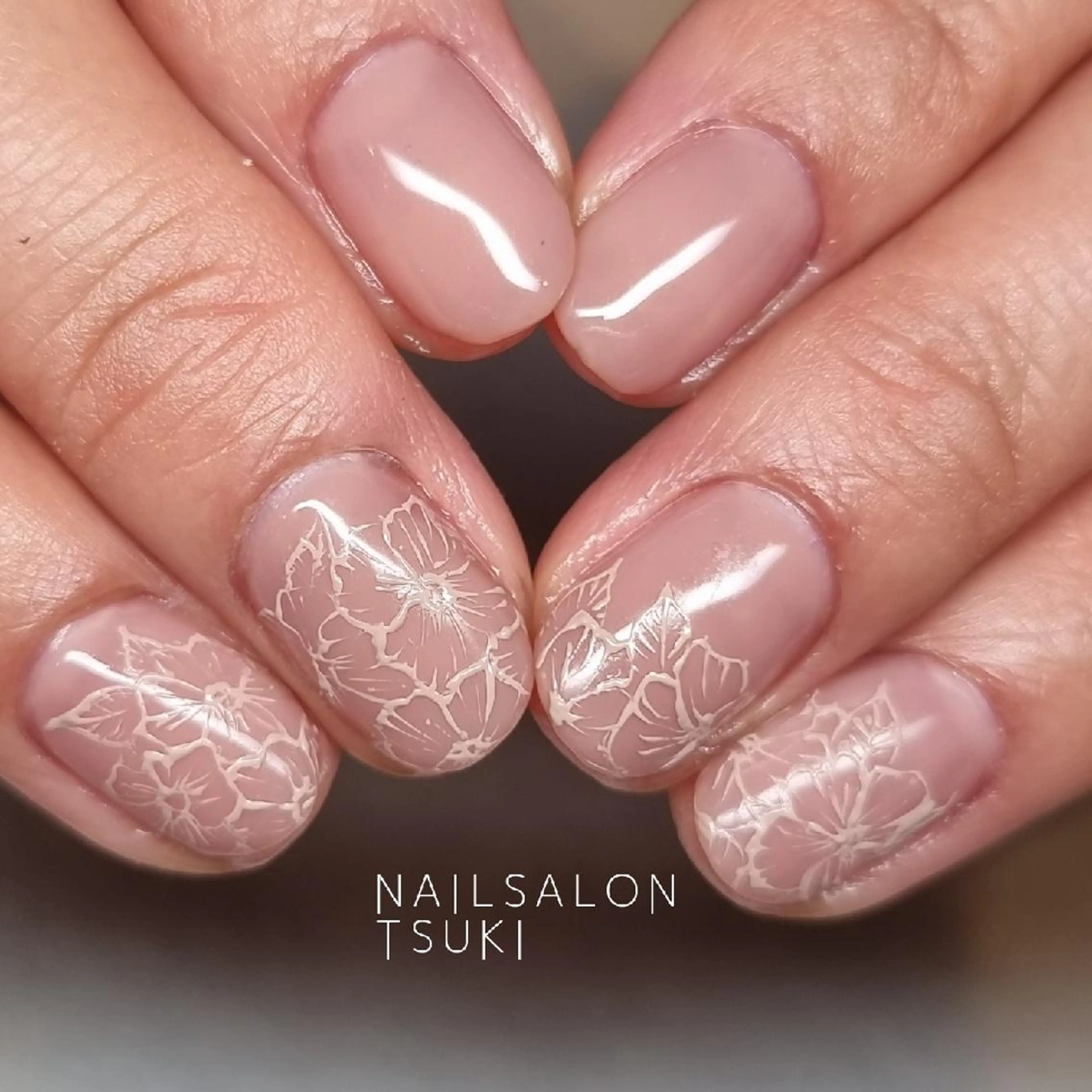 ネイル ニュアンスネイル ハンドネイル Tsuki.所属・Nailsalon Tsuki.のネイルデザイン