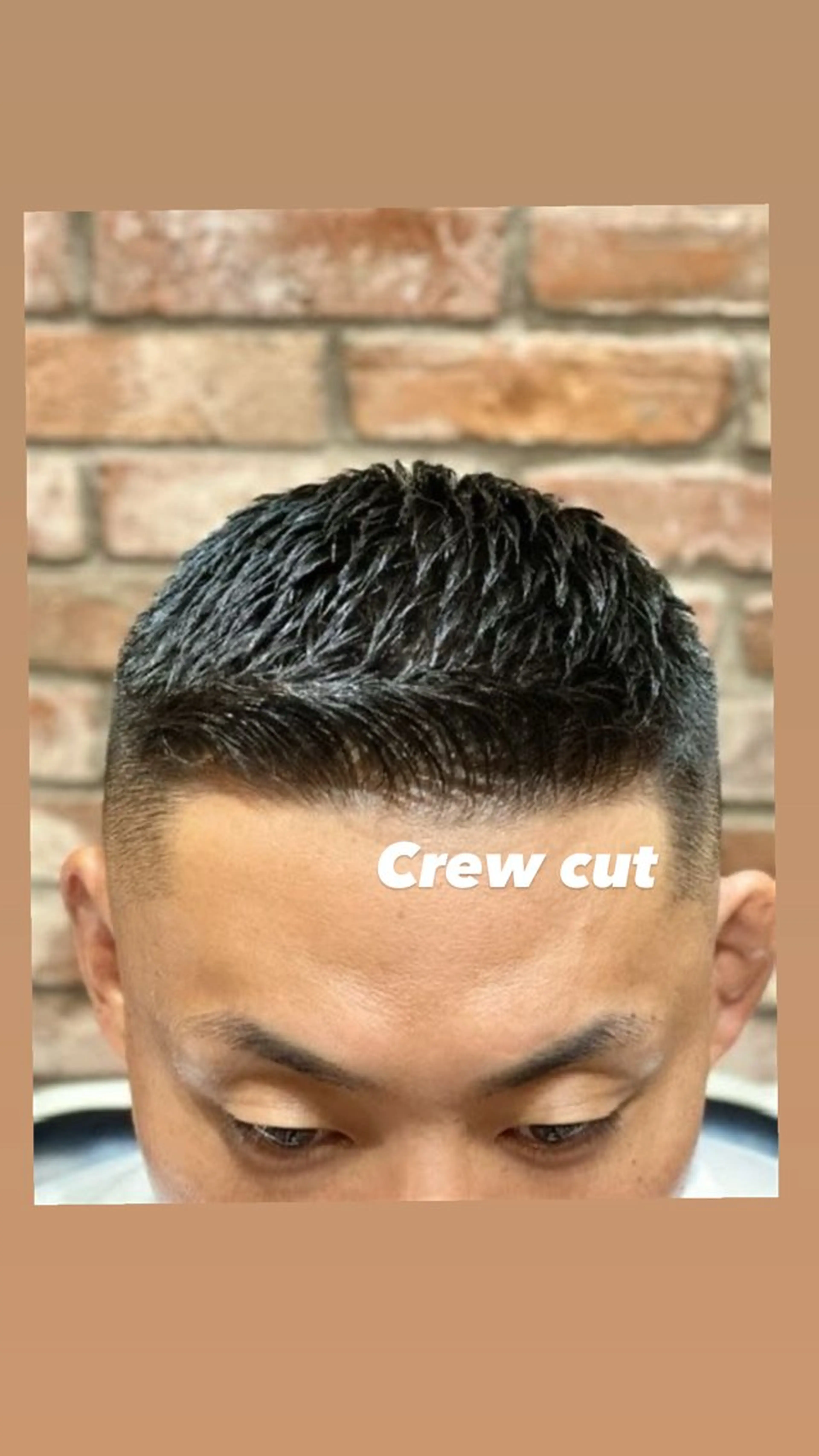 クルーカット【カット】の写真