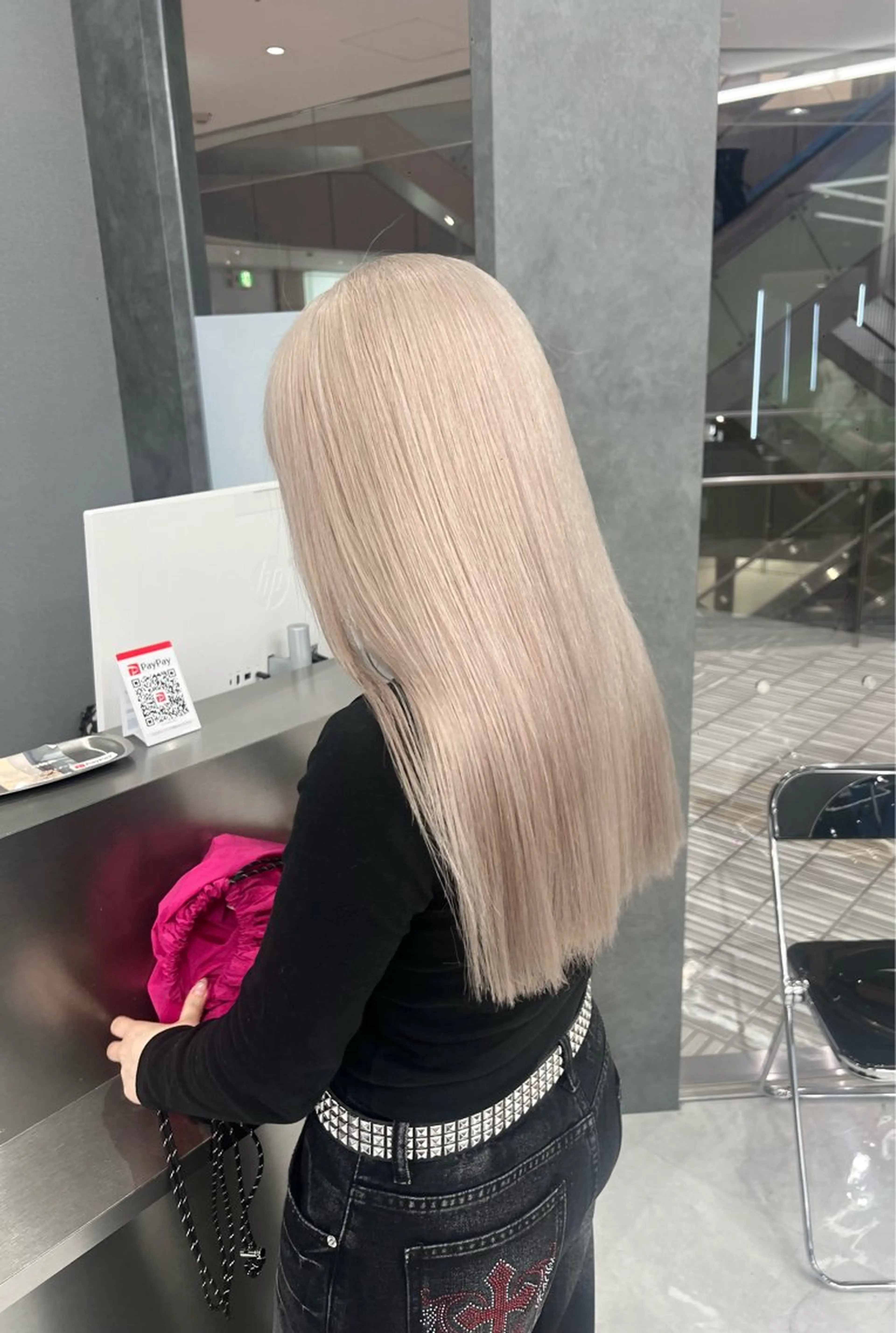 ロング カラー ヘアカラー トリートメント レイヤーカット⭐️/ AYAKAのヘアスタイル