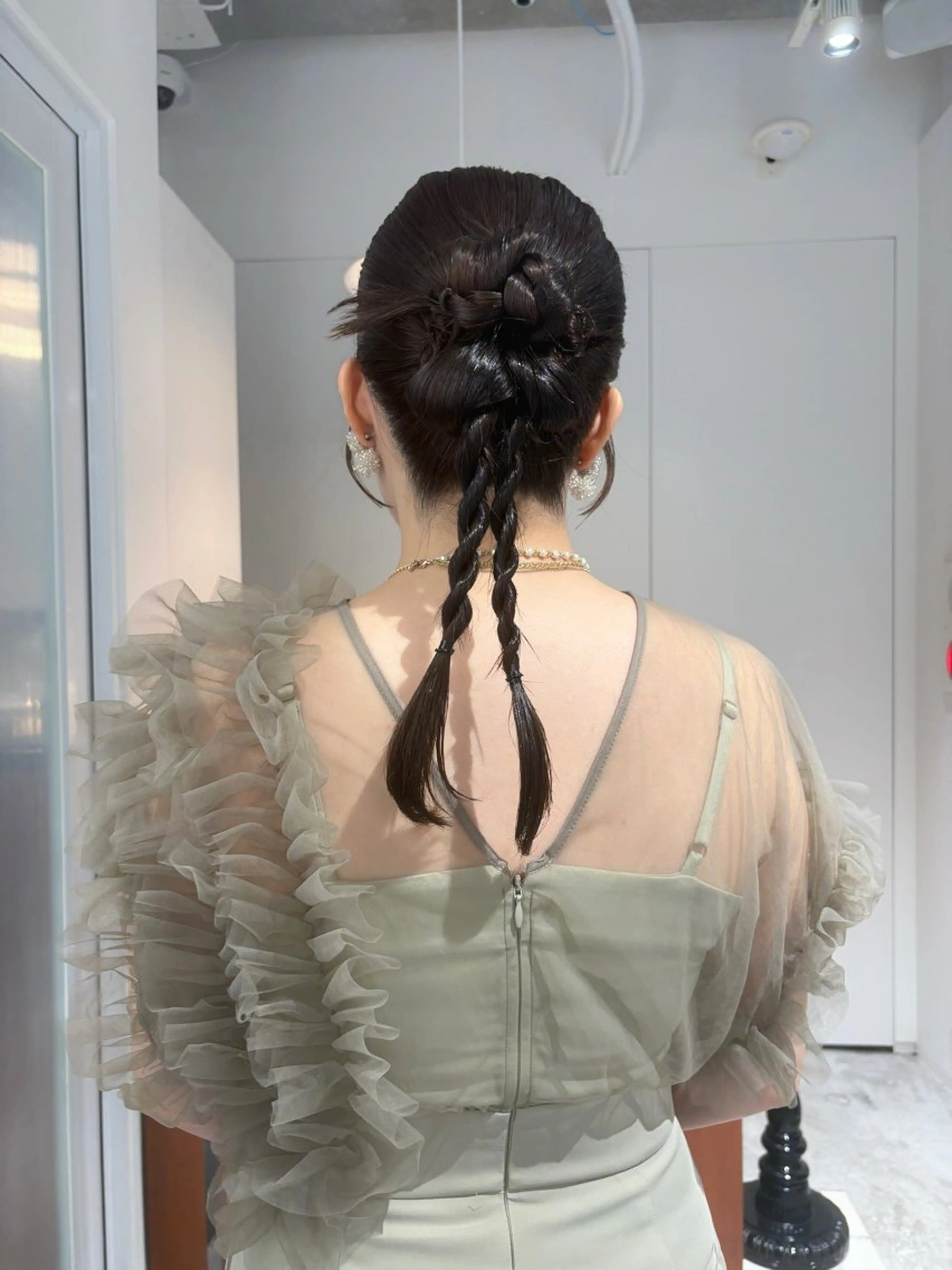 ロング ヘアアレンジ 原 菜帆のヘアスタイル