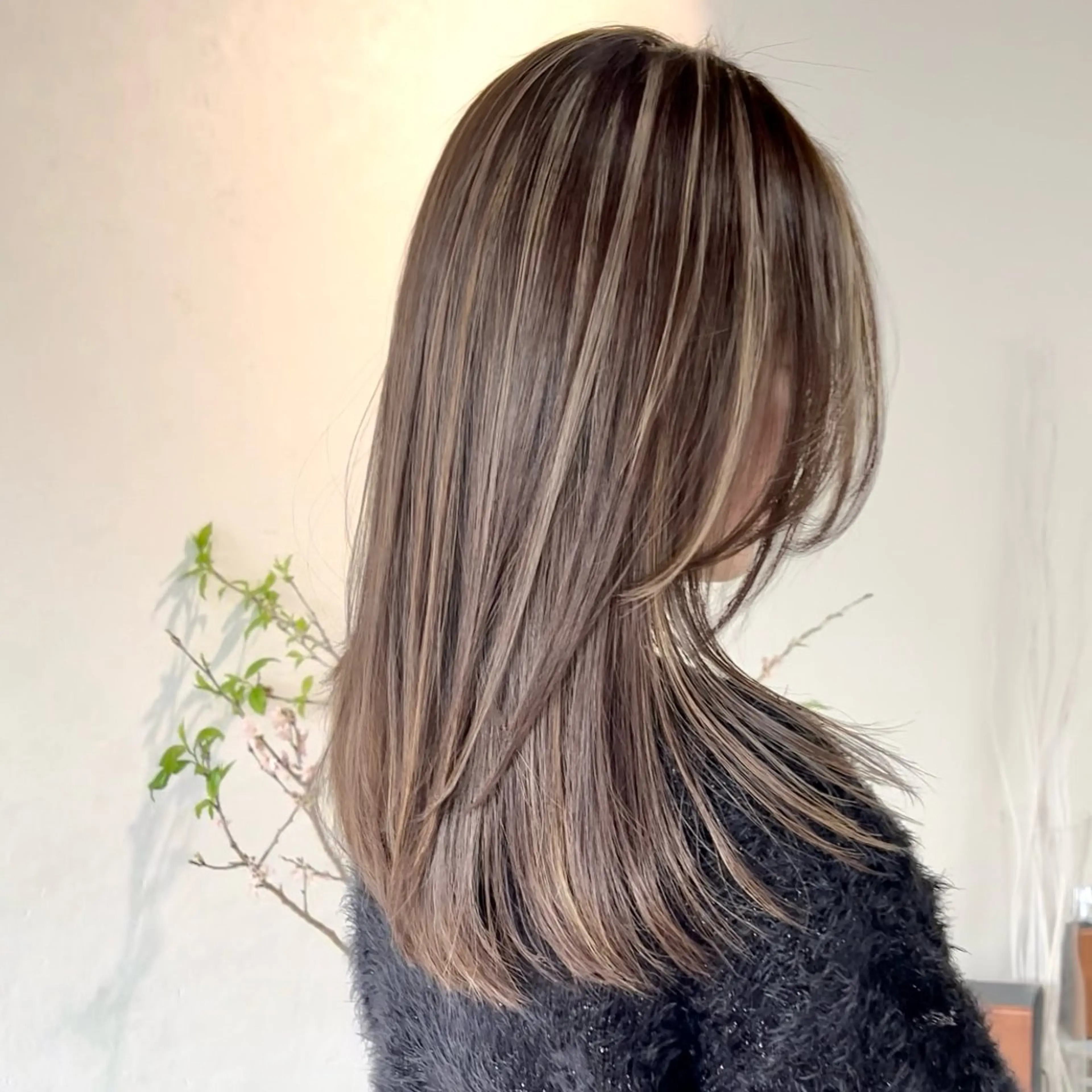 ロング カラー ボブ/韓国ボブ/ブリ ーチ/鈴木康平のヘアスタイル