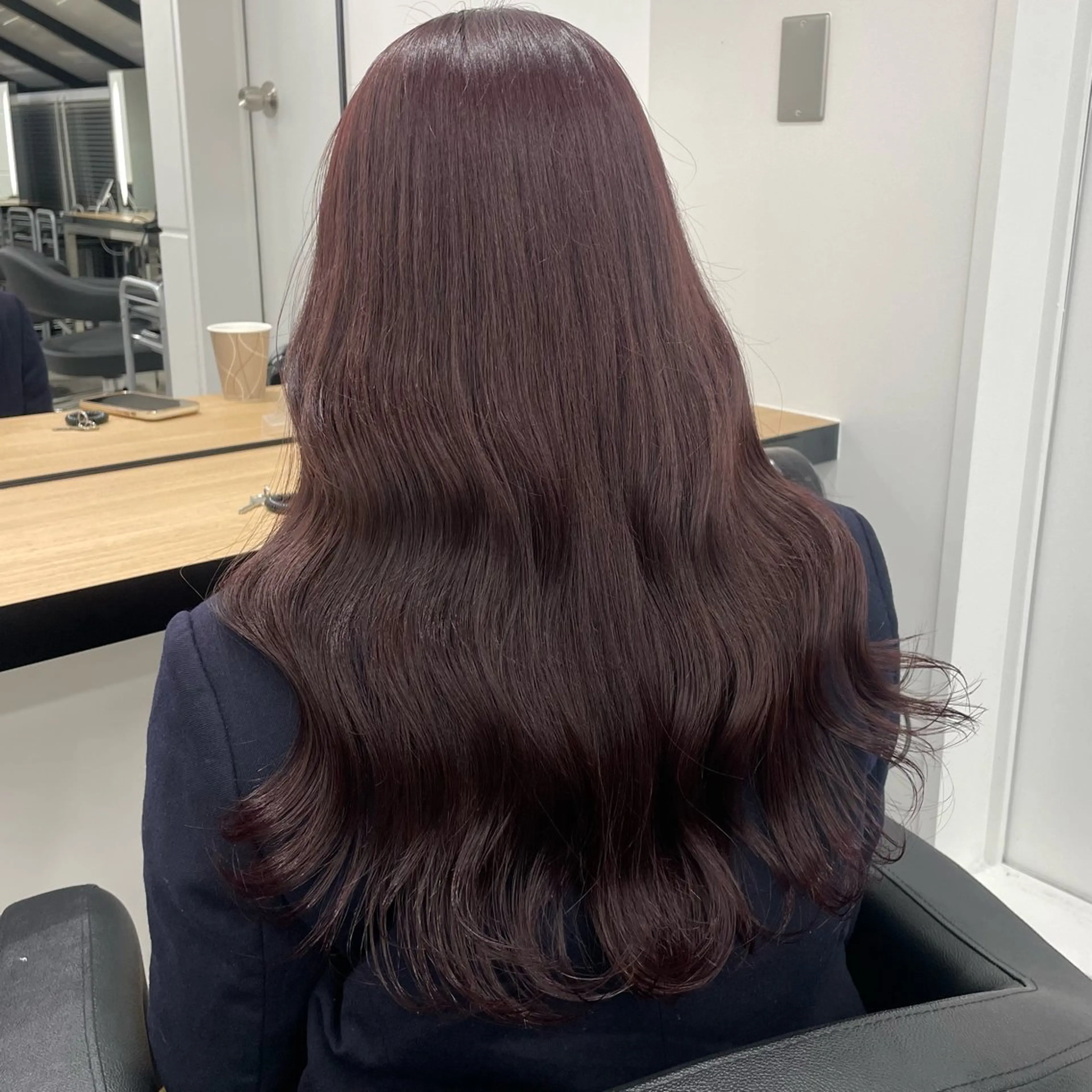 ロング ヘアカラー 盛れる暖色🎀ガーリ ーヘア🎀きっかのヘアスタイル