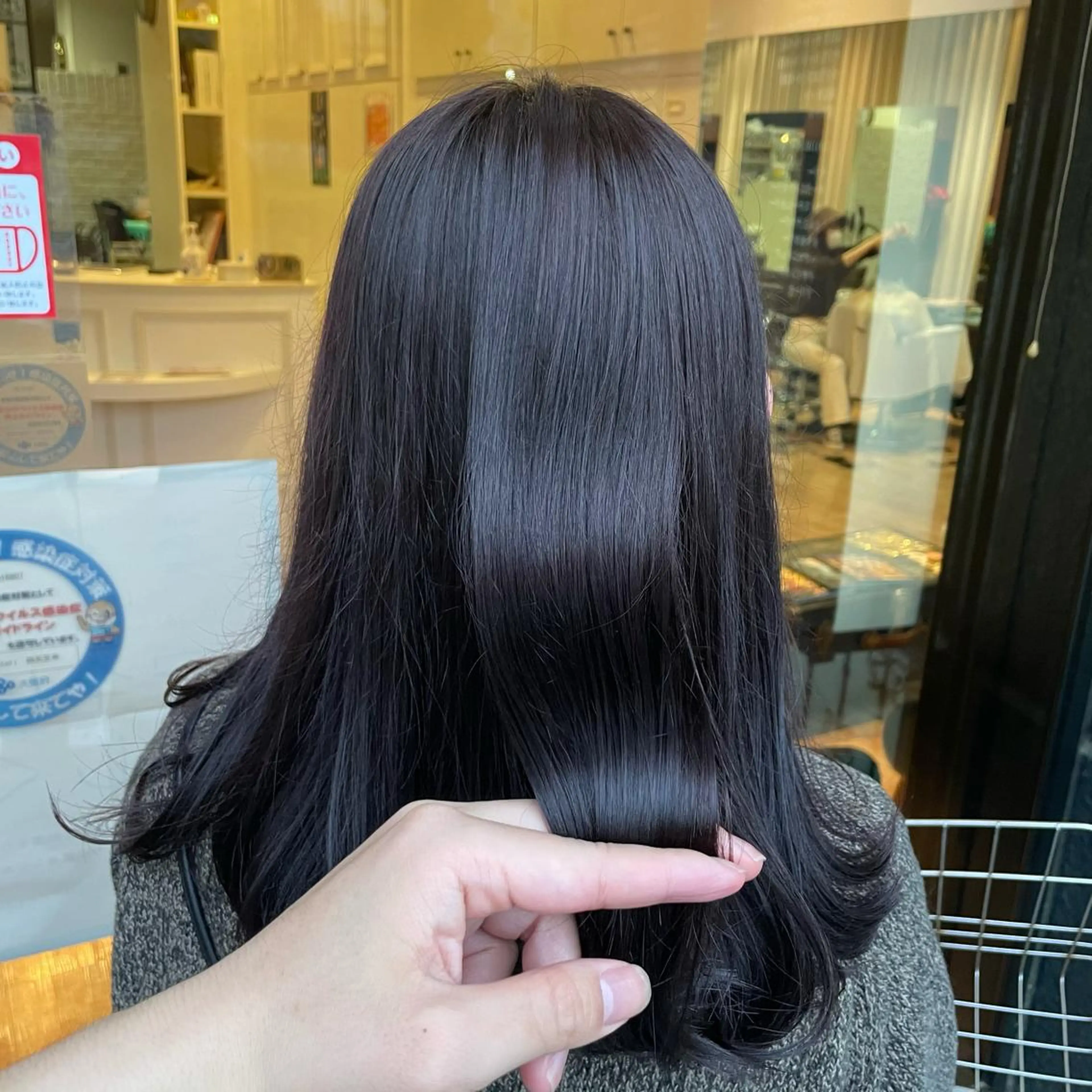 カット＋カラー🍎の写真