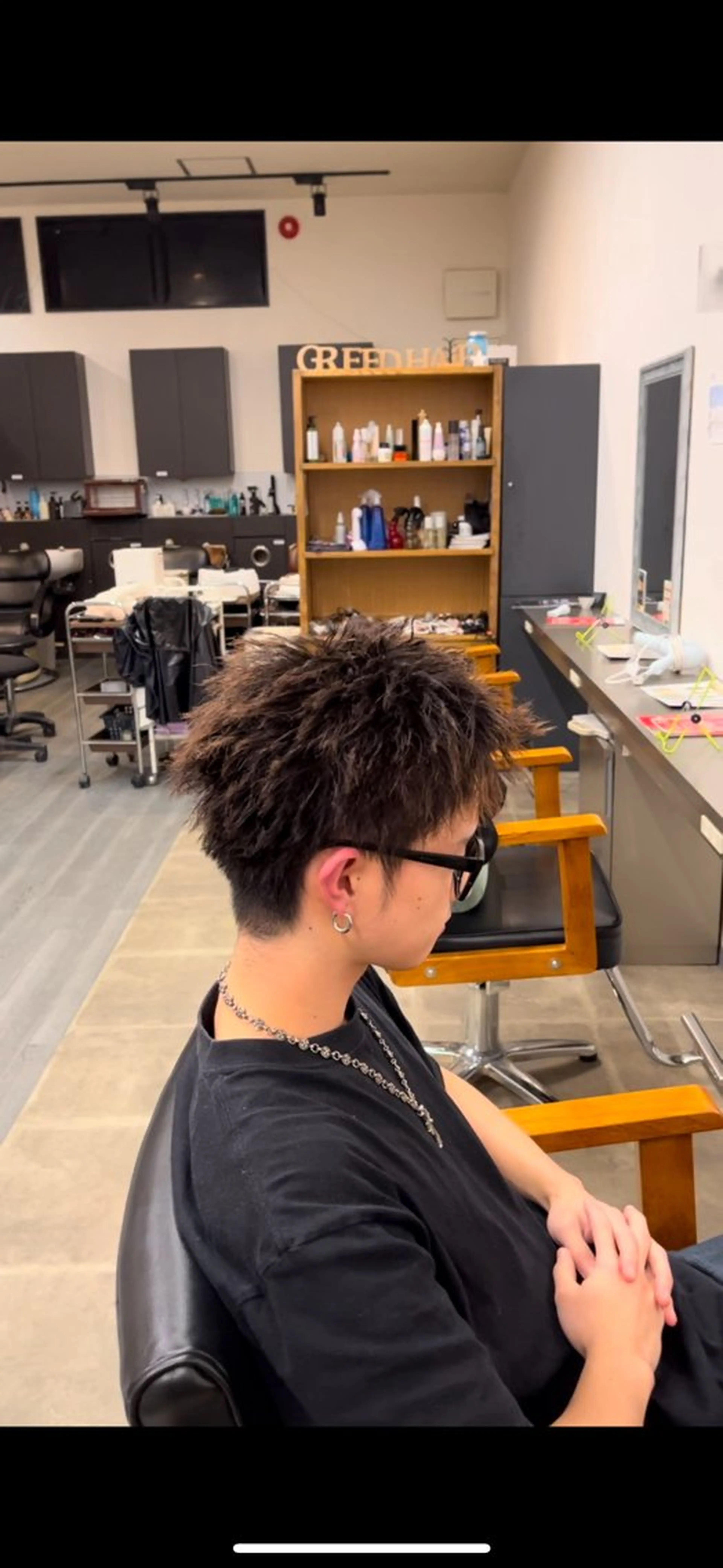 パーマ メンズ カット パーマ トリートメント Bright Men's hair所属・🌈縮毛矯正🌈 BRIGHT 鍋田のヘアスタイル