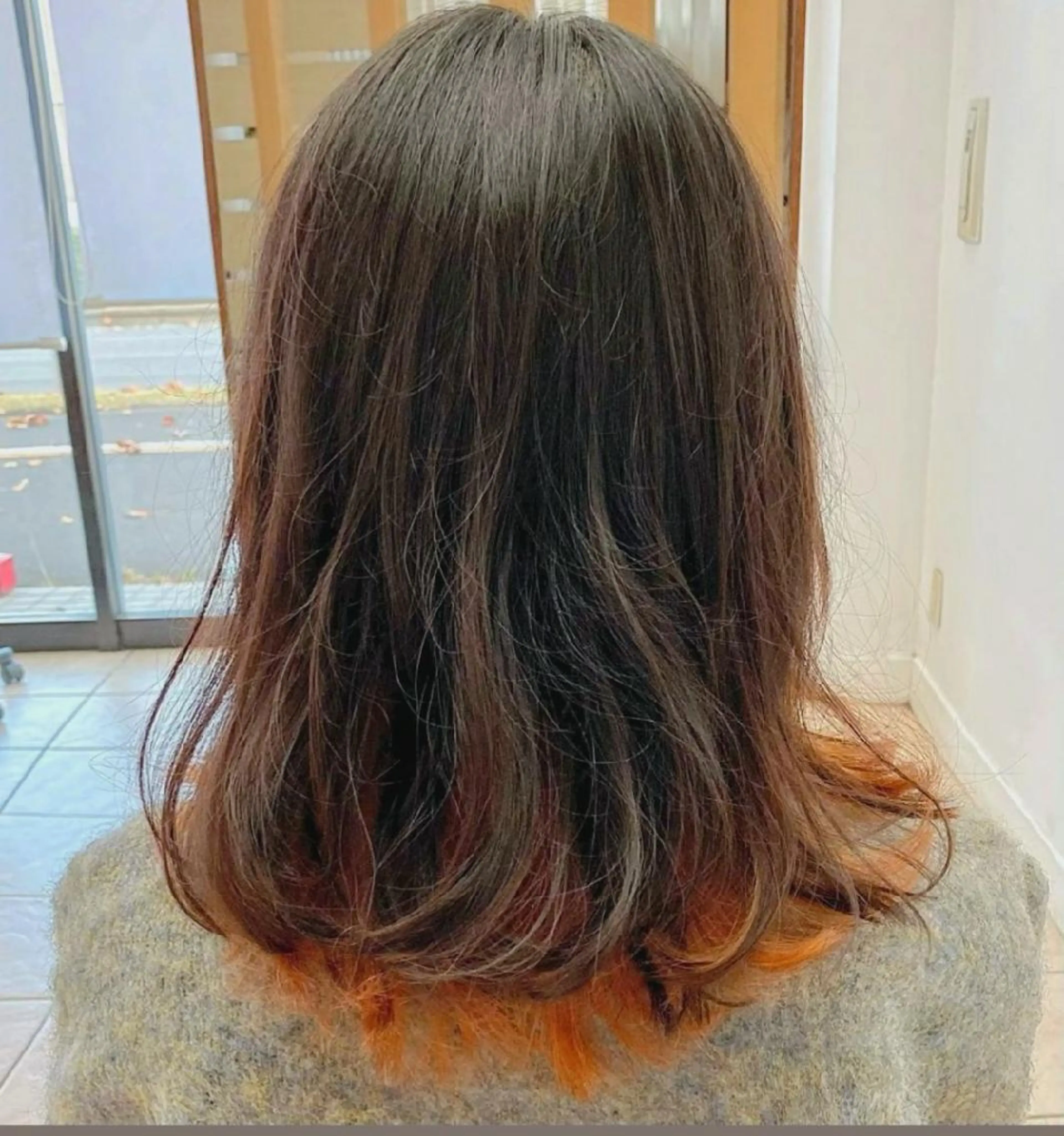 ミディアム カラー 髪質改善 salon セキグチのヘアスタイル