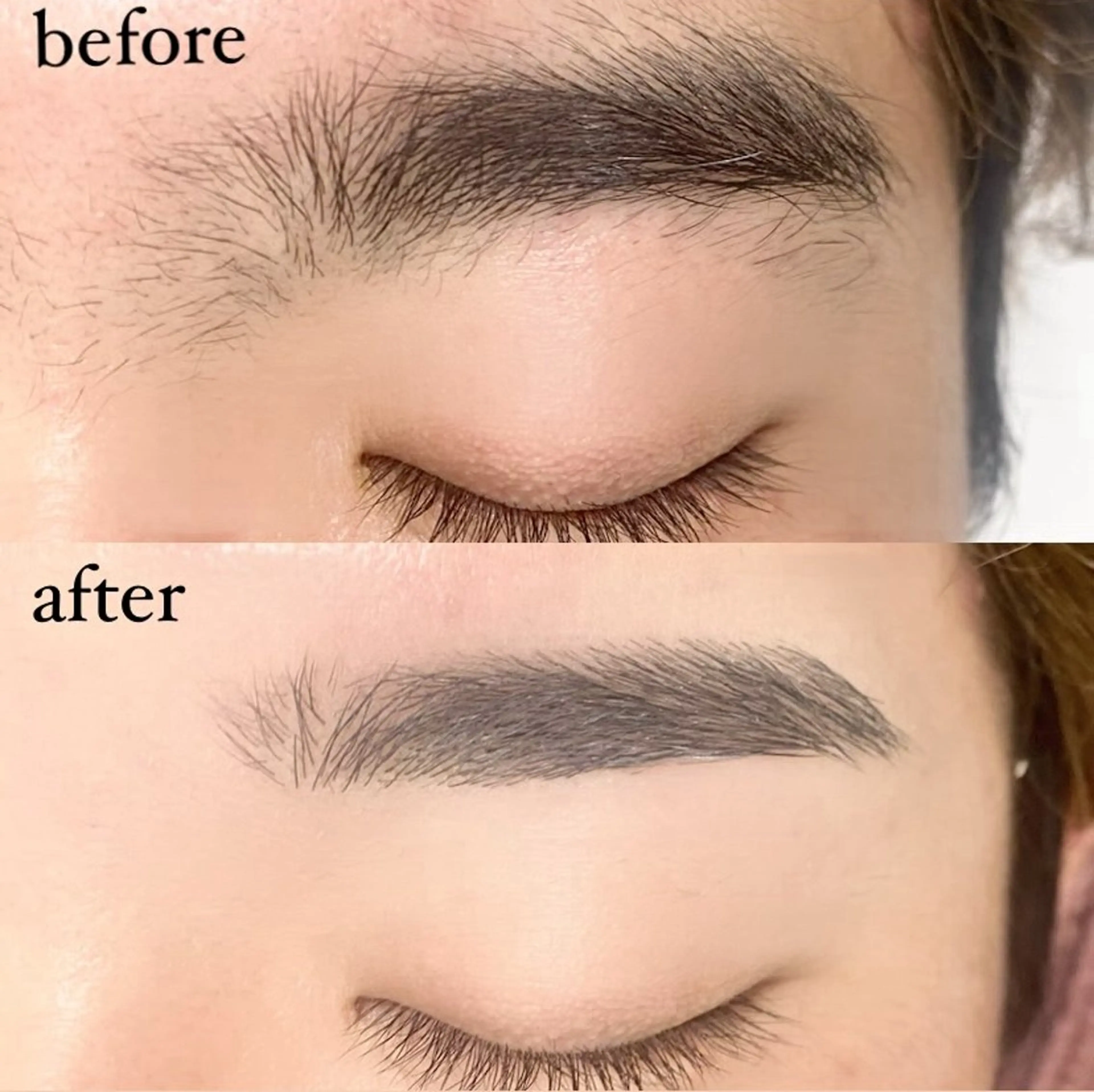 アイブロウ メンズアイブロウ 眉毛ワックス脱毛 cheri 外島のマツエク・マツパデザイン