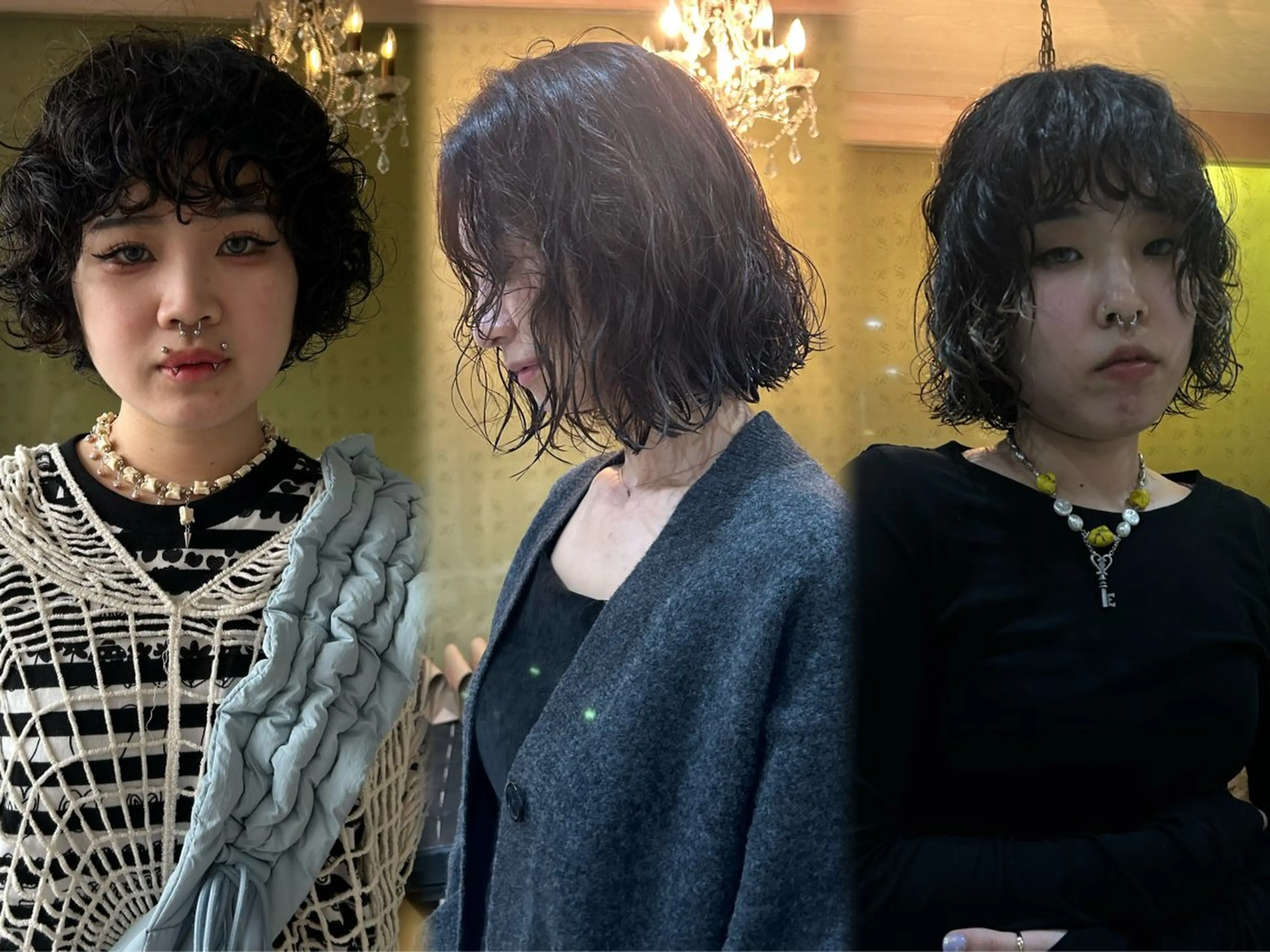 ショート パーマ ボブ カット パーマ 似合わせパーマ/ メンズパーマ/しゅうのヘアスタイル