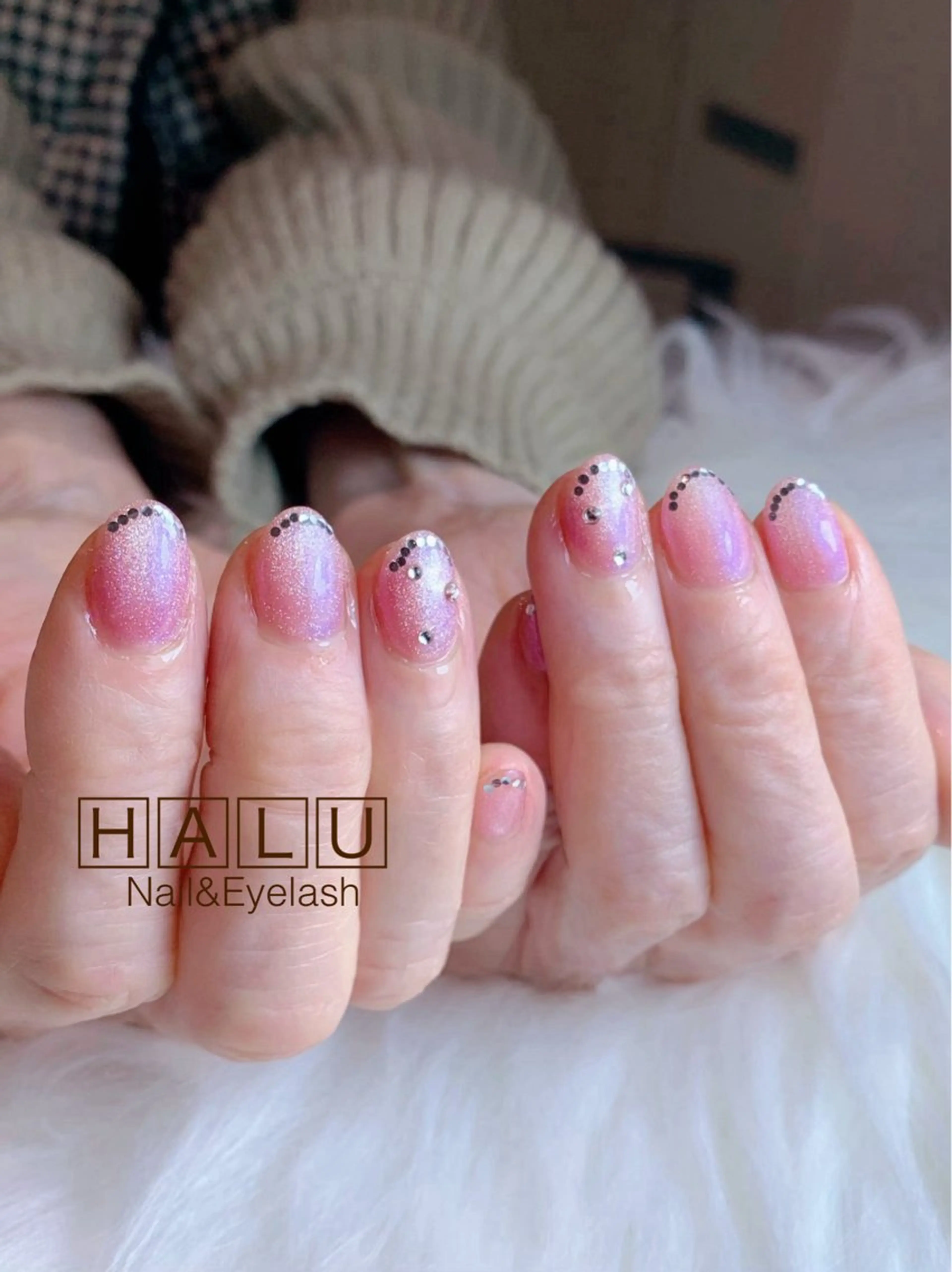 ネイル キラキラネイル HALU ハルのネイルデザイン