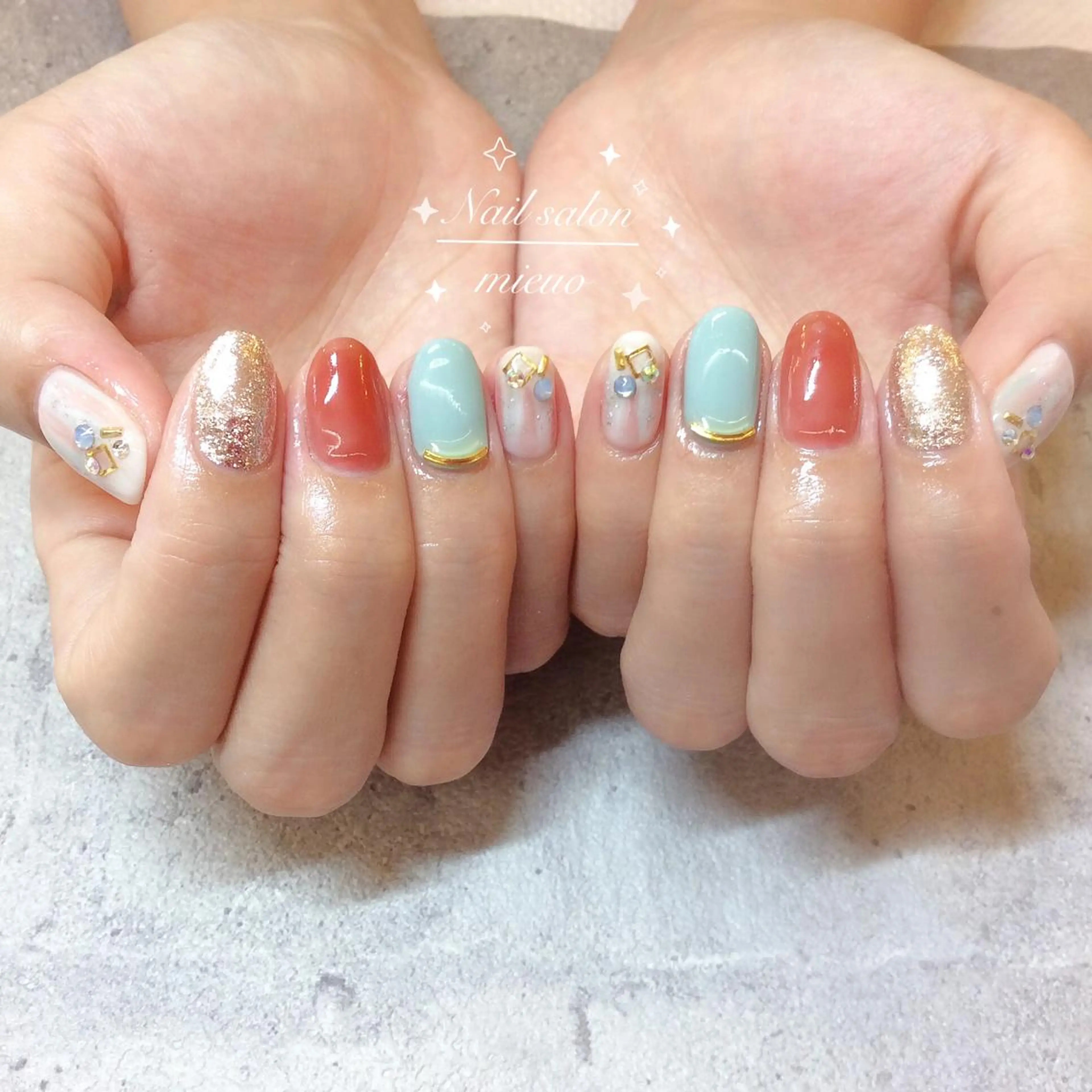ネイル ハンドネイル ネイルサロン ミューオのネイルデザイン