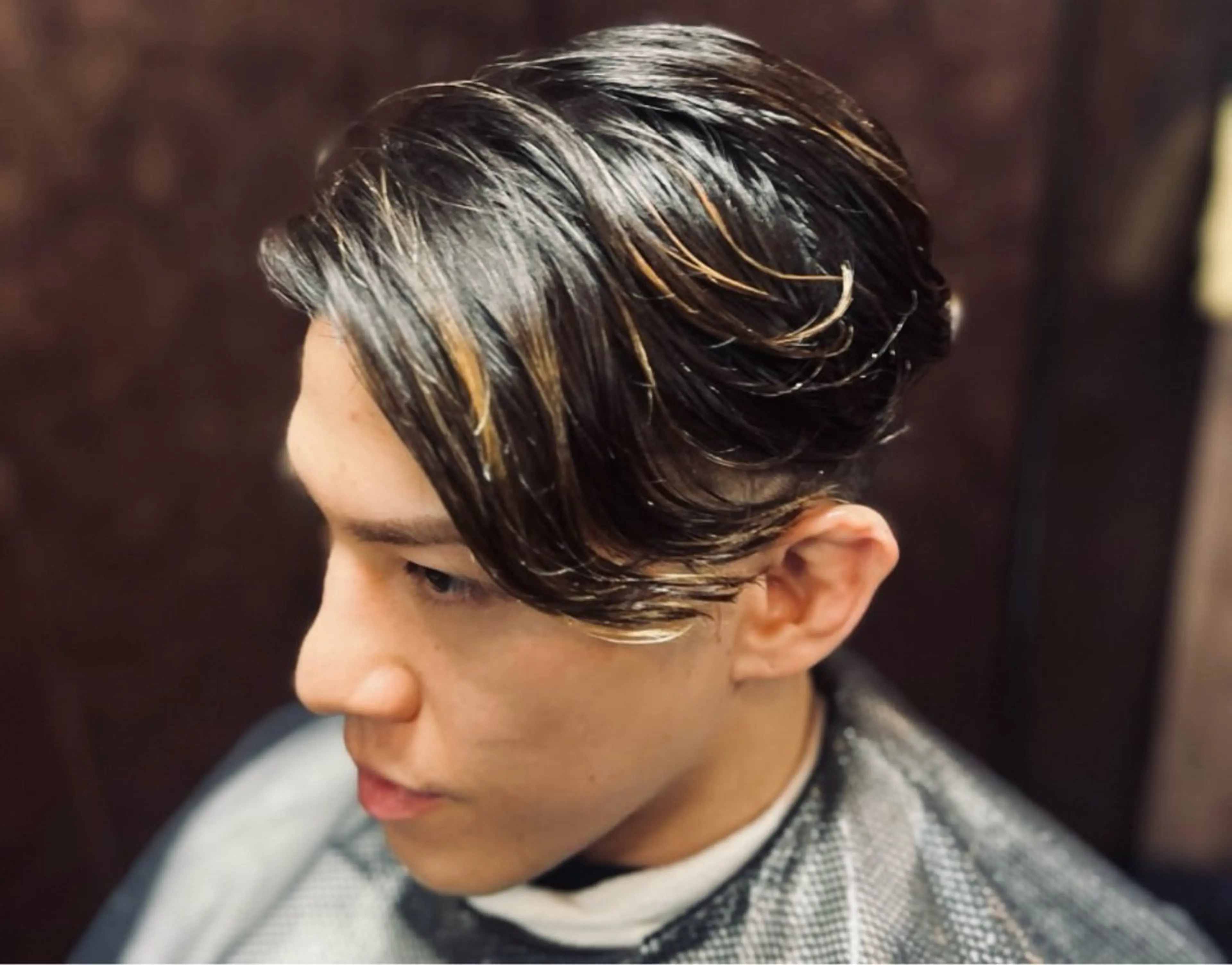 ミディアム メンズ ヒロ銀座バーバーショップ秋葉原店所属・堀 真人のヘアスタイル