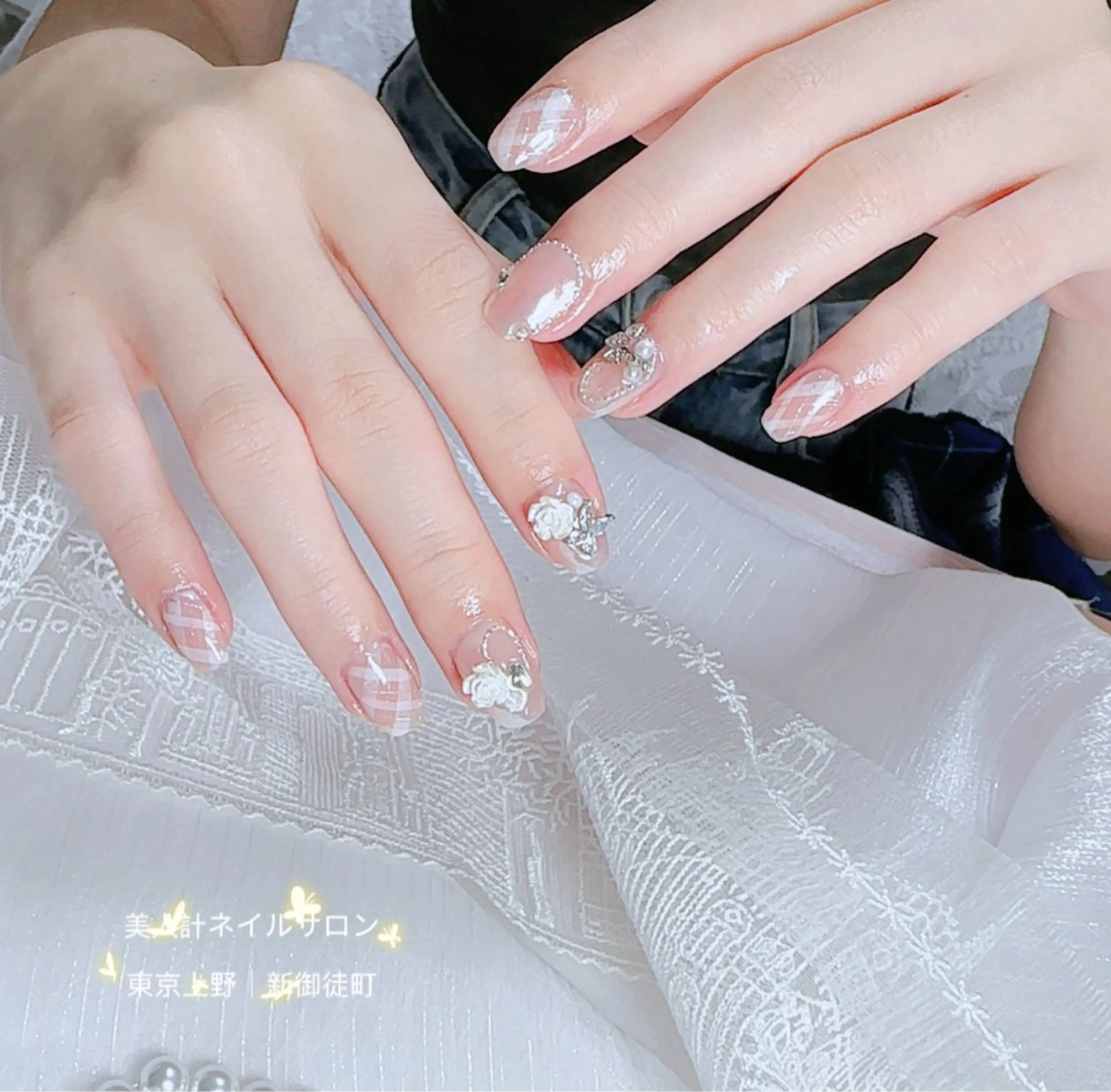 ネイル ハンドネイル 美人計ネイルサロン所属・中山 美月のネイルデザイン