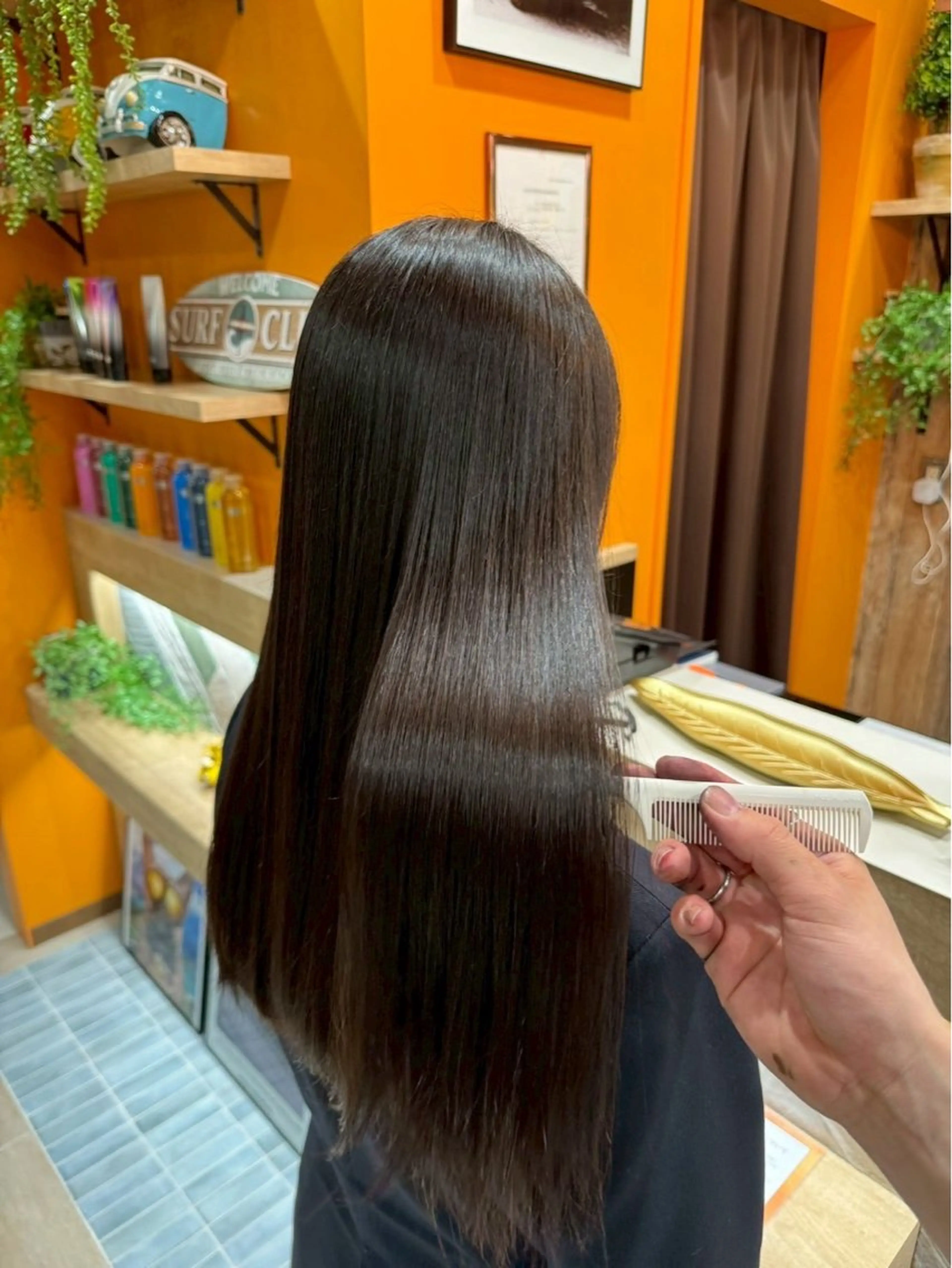 縮毛矯正✨🫧の写真