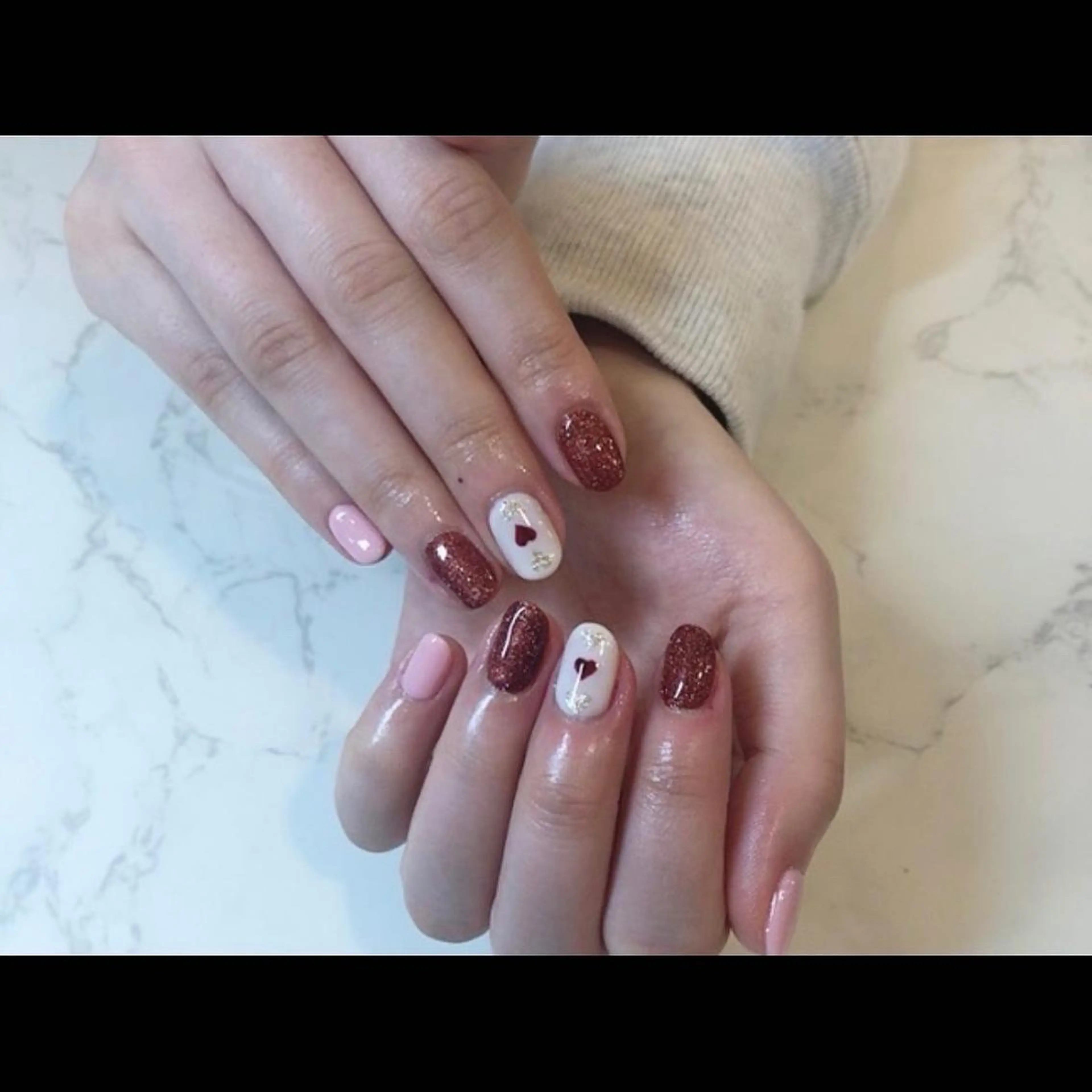 ネイル アートネイル ジェルネイル 氷ネイル・うるうるネイル キラキラネイル オフィスネイル ♾nail 恵美のマツエク・マツパデザイン