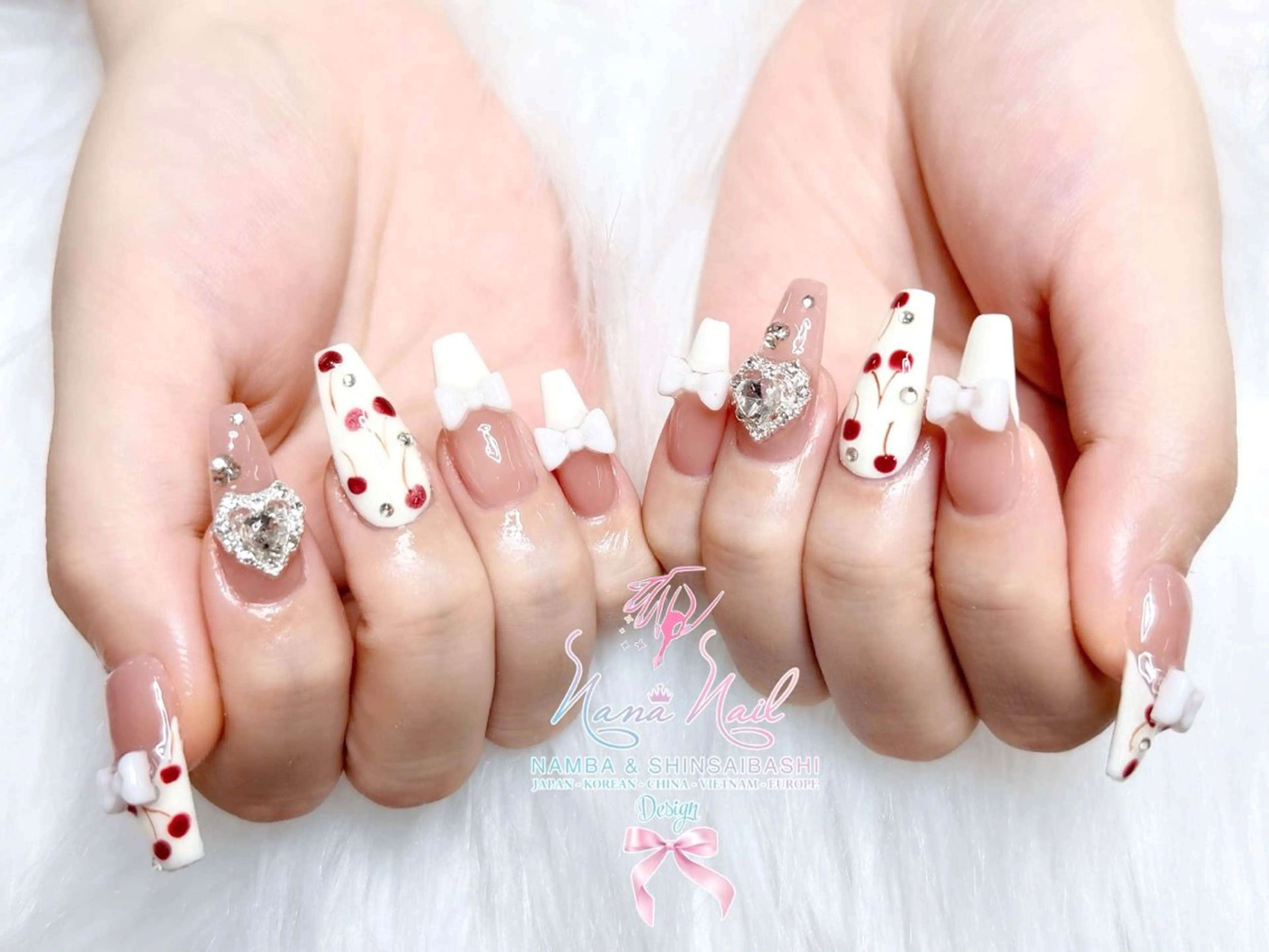 ネイル フットネイル ジェルネイル 持ち込み ネイルチップ ハンドネイル リナネイル 長堀橋店／東心斎橋店のネイルデザイン