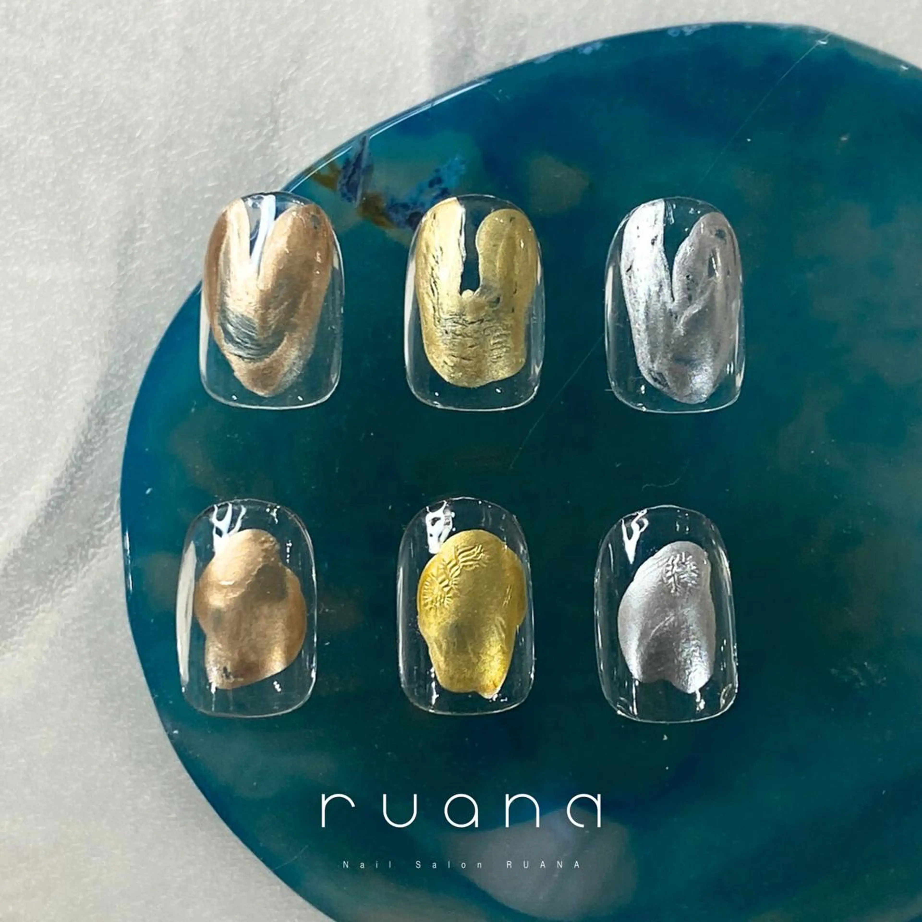 ネイル ニュアンスネイル🧡 rionaのネイルデザイン