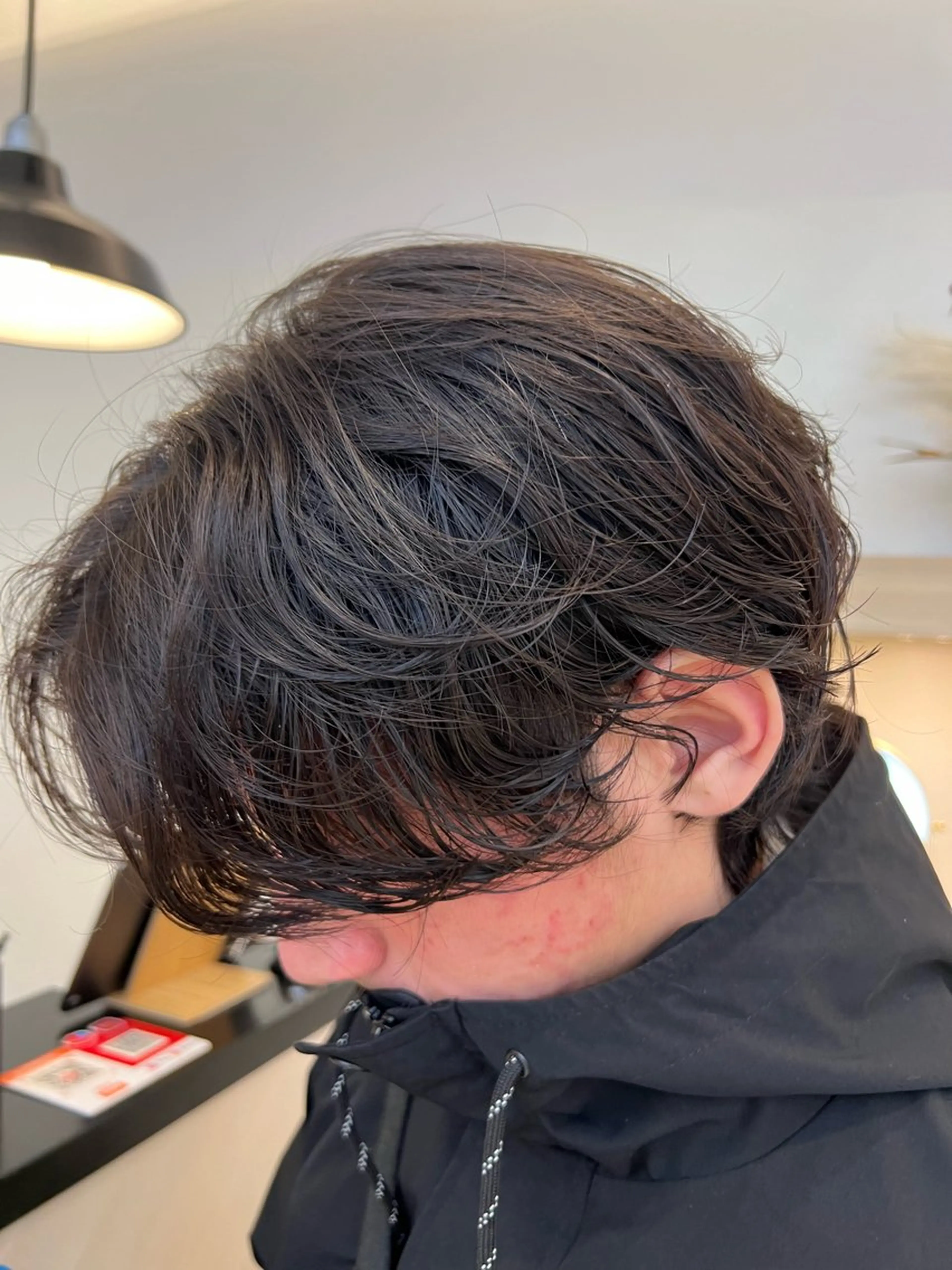 パーマ メンズ メンズパーマ ニュアンスパーマ カット パーマ メンズパーマ 岩成健志郎のヘアスタイル