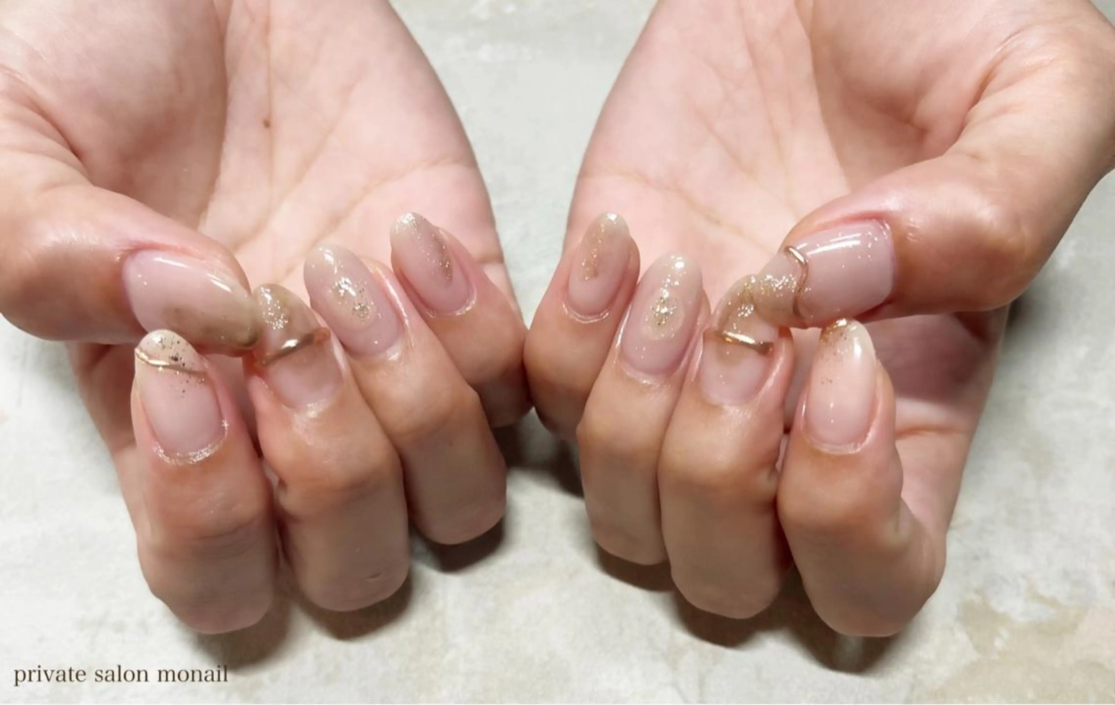 ネイル ハンドネイル private  nail monail所属・nail salon monailのネイルデザイン