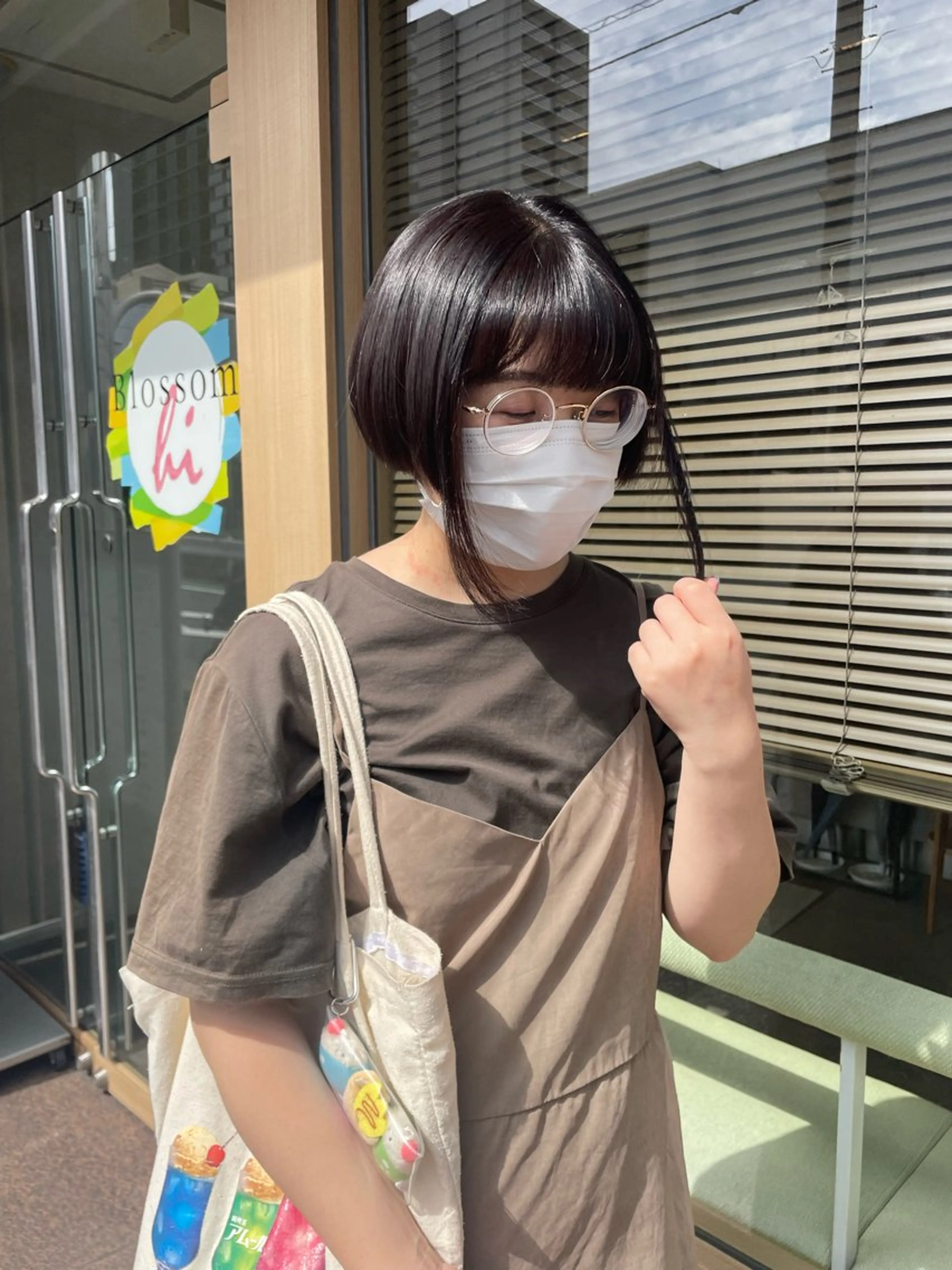 ショート カラー ブリーチ ピンクカラー 髪質改善/Bloss om🌷高橋沙衣のヘアスタイル