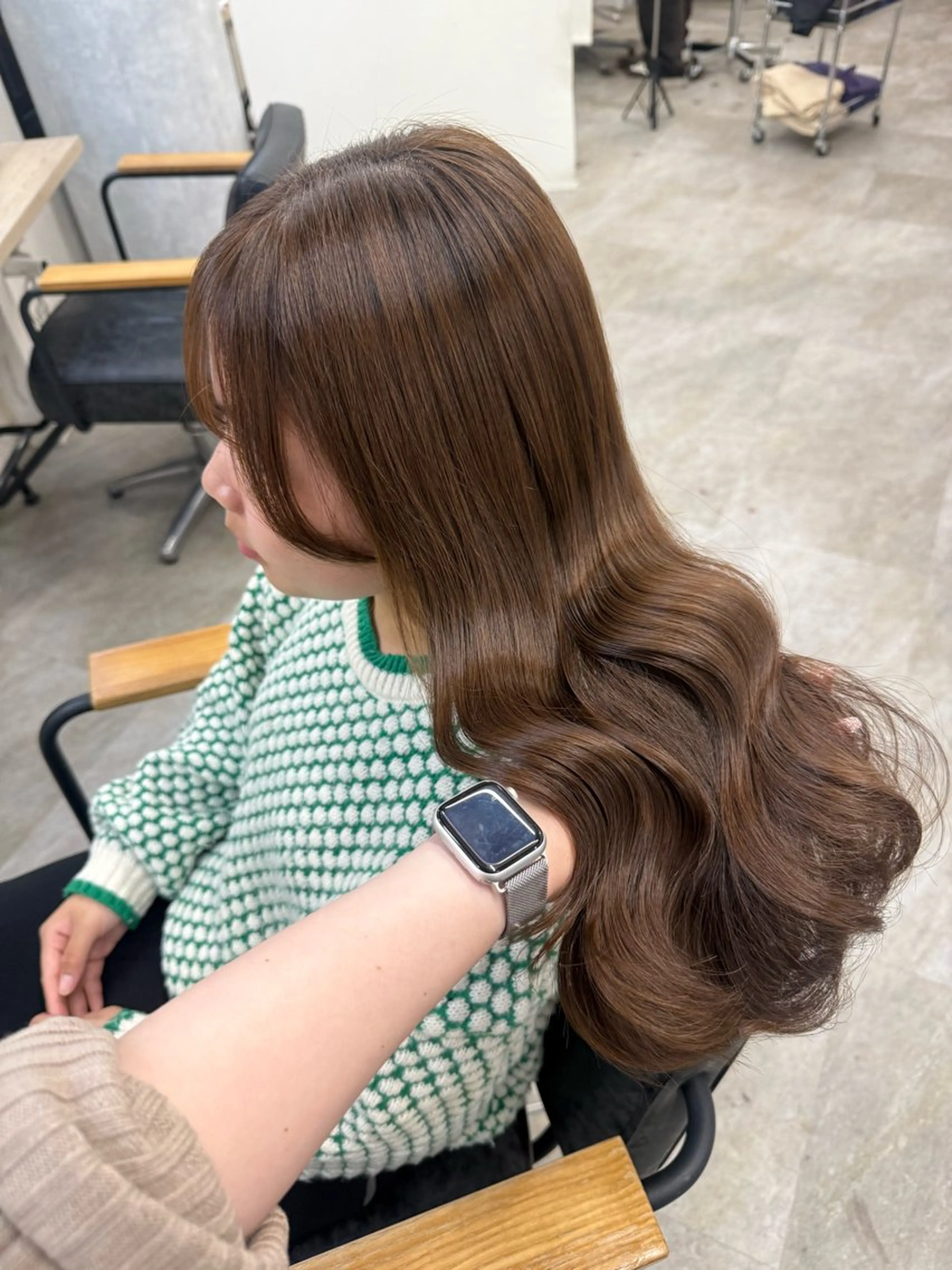 ブリーチなしダブルカラー🤍何回でも🙆🏻‍♀️の写真