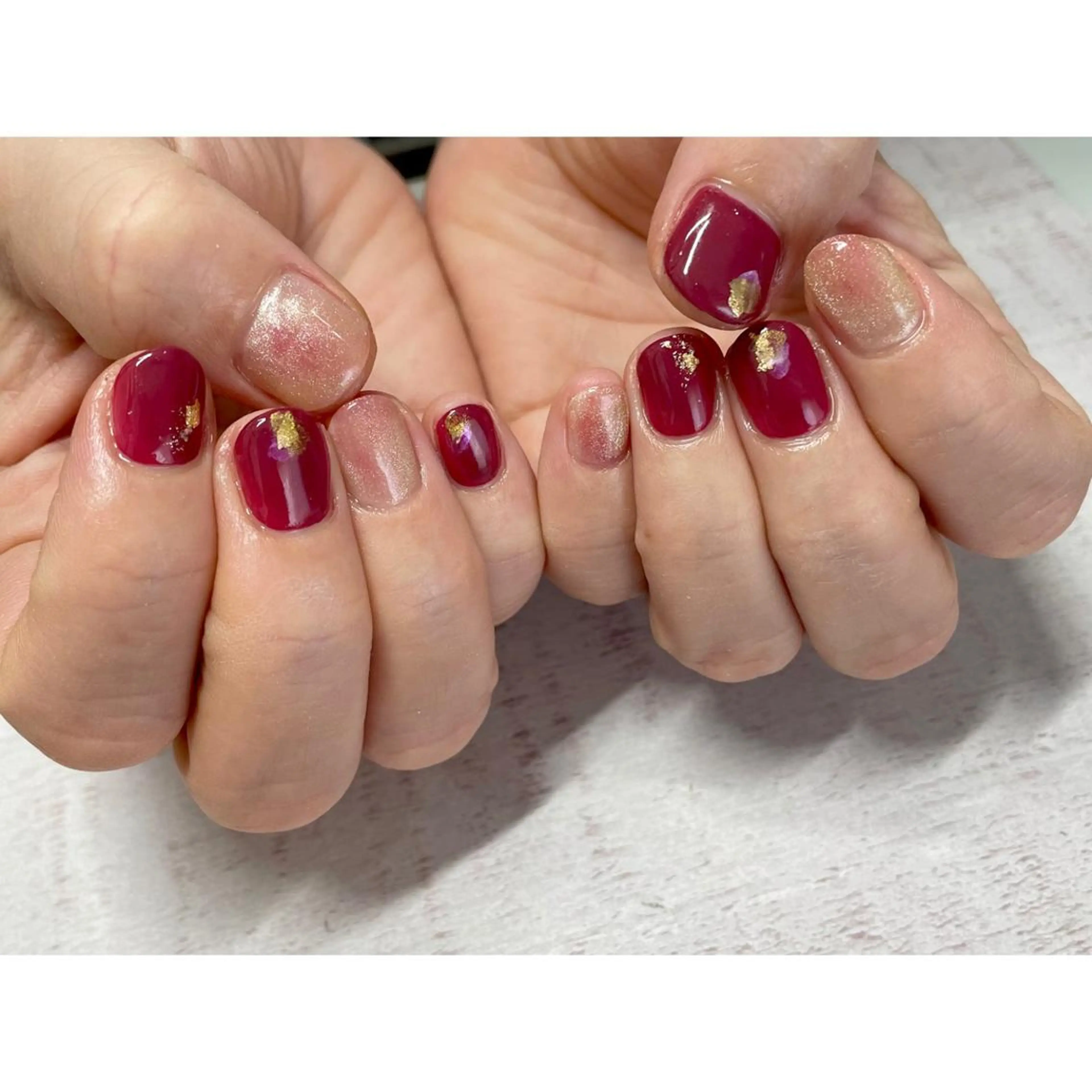 ネイル 𖡼 yumenoのネイルデザイン