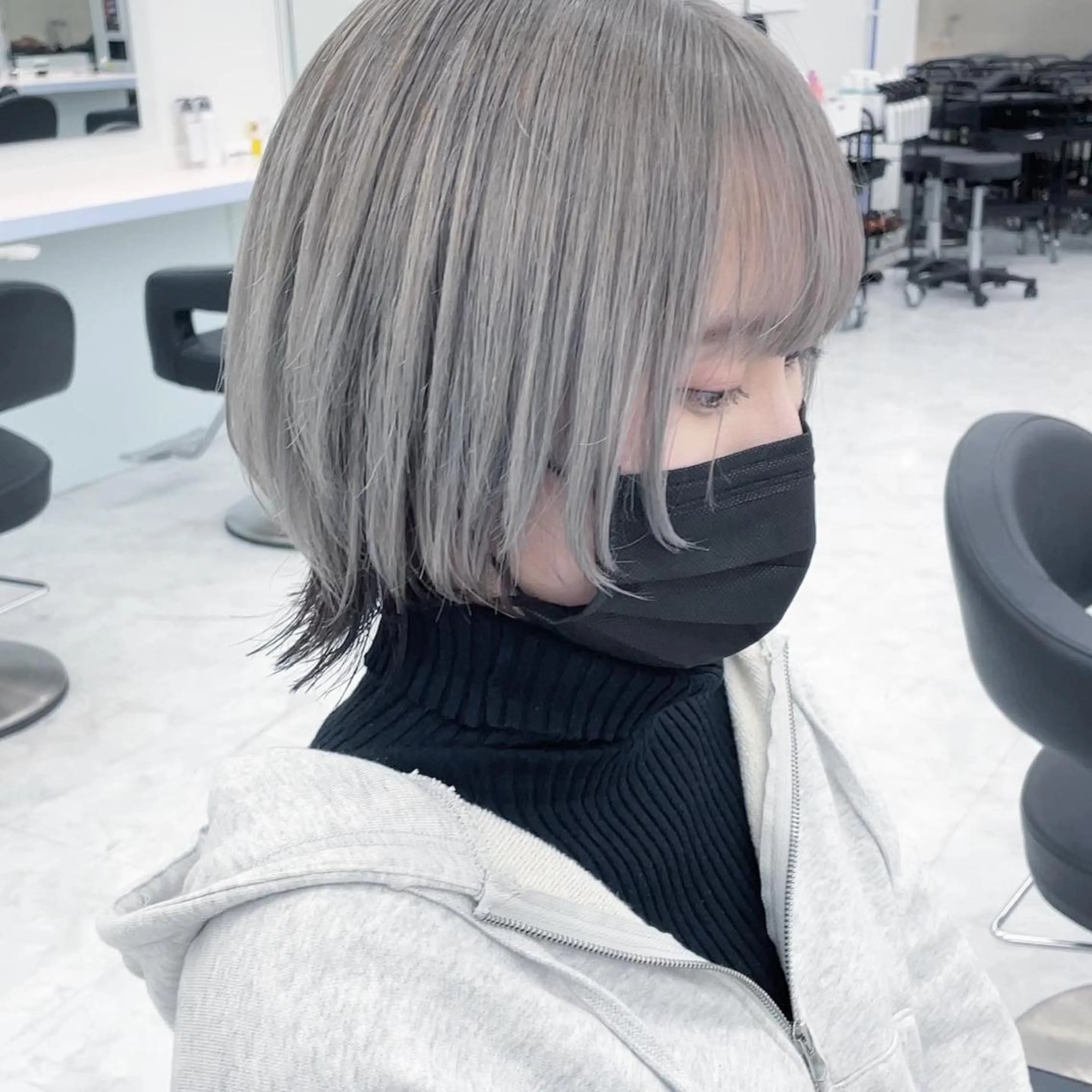 セミロング ウルフカット カット トリートメント SALOWIN 札幌大通り店所属・🏆ウルフ/レイヤー 指名No.1山口圭佑のヘアスタイル