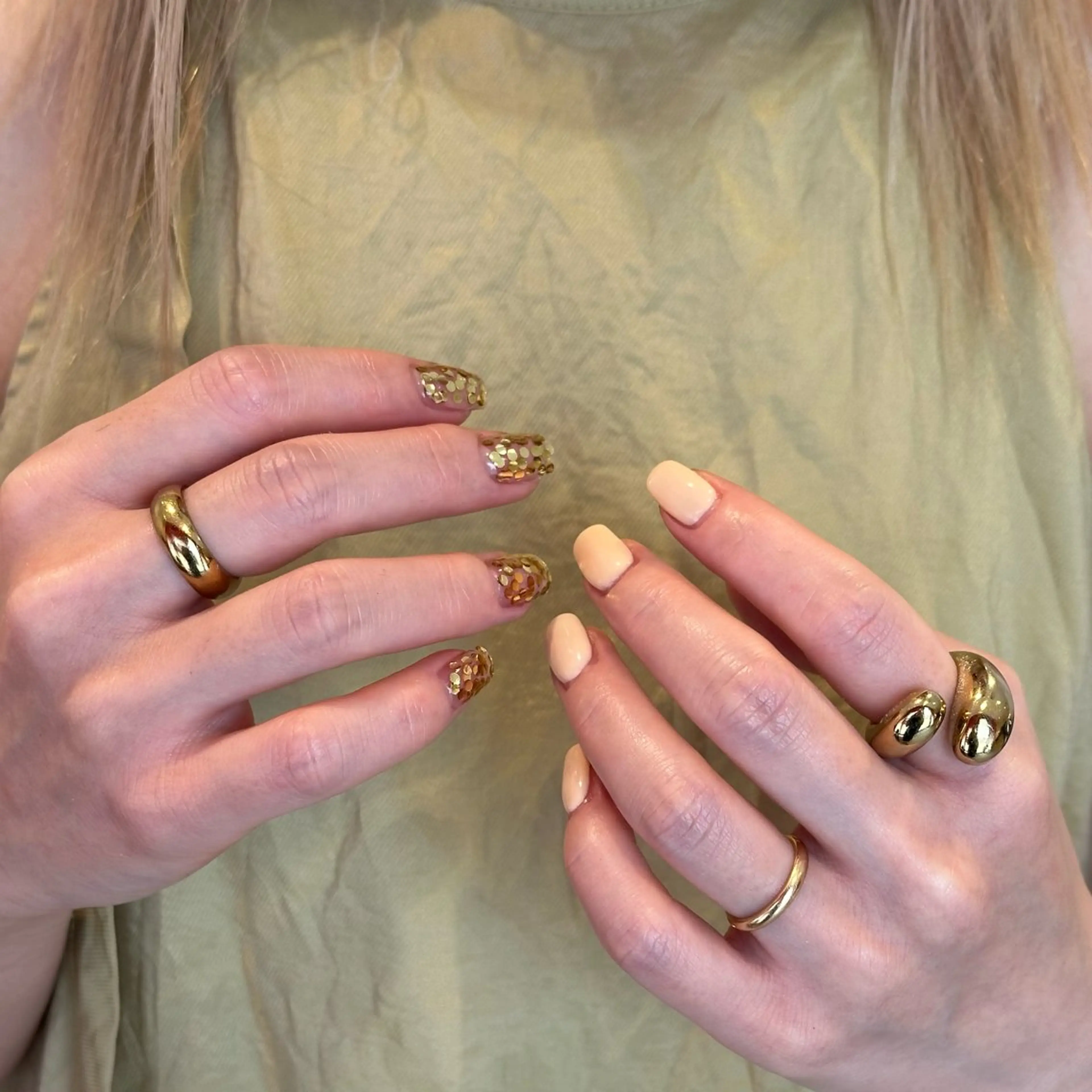 ネイル ハンドネイル COIN  nail hinataのネイルデザイン