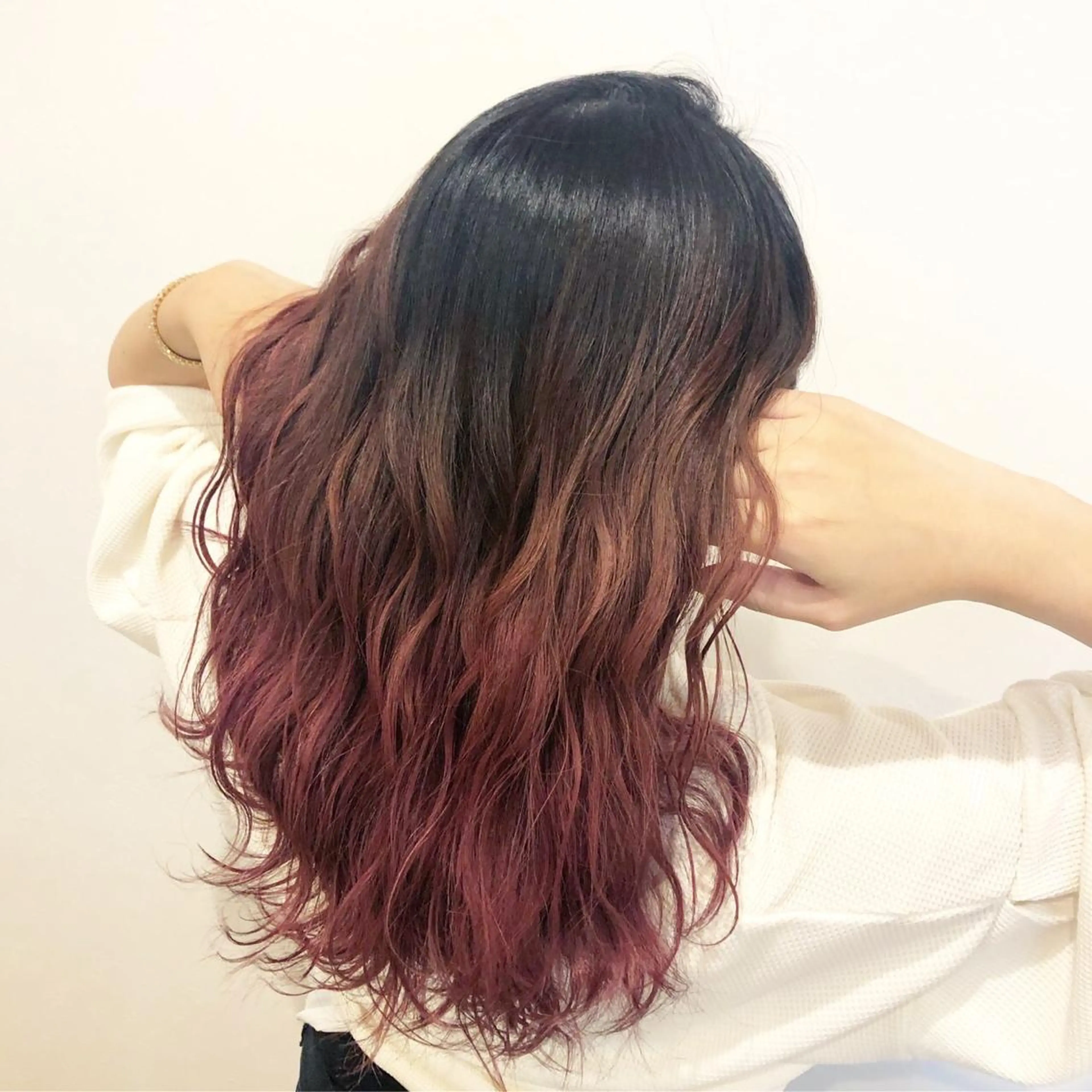 セミロング カラー 無料カットモデル募集 BLINK京橋店のヘアスタイル