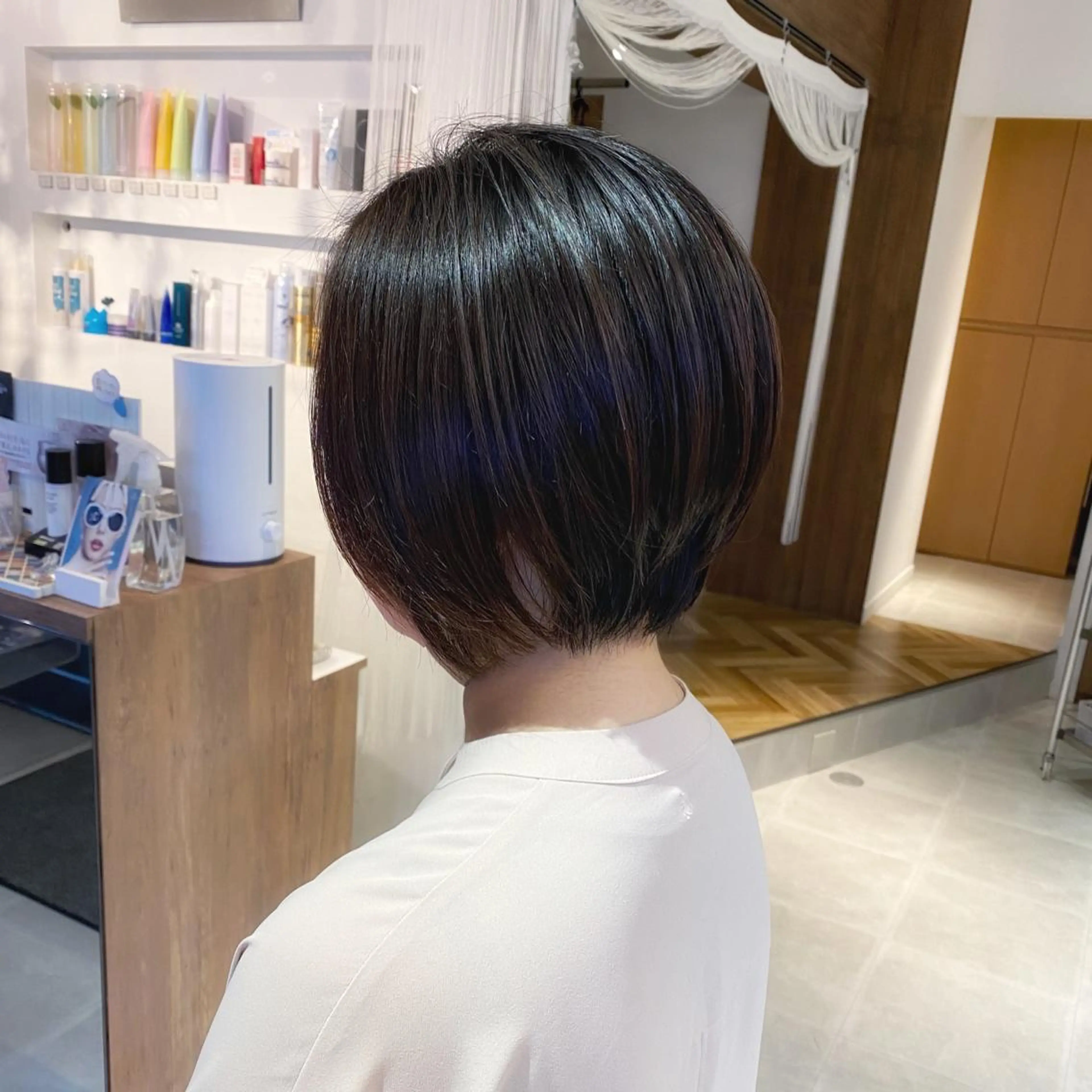 ショート ショートボブ 丸みショート ボブ 髪質改善 ショートヘア SALOWIN 池袋Suite店所属・髪質改善特化 安東駿介のヘアスタイル