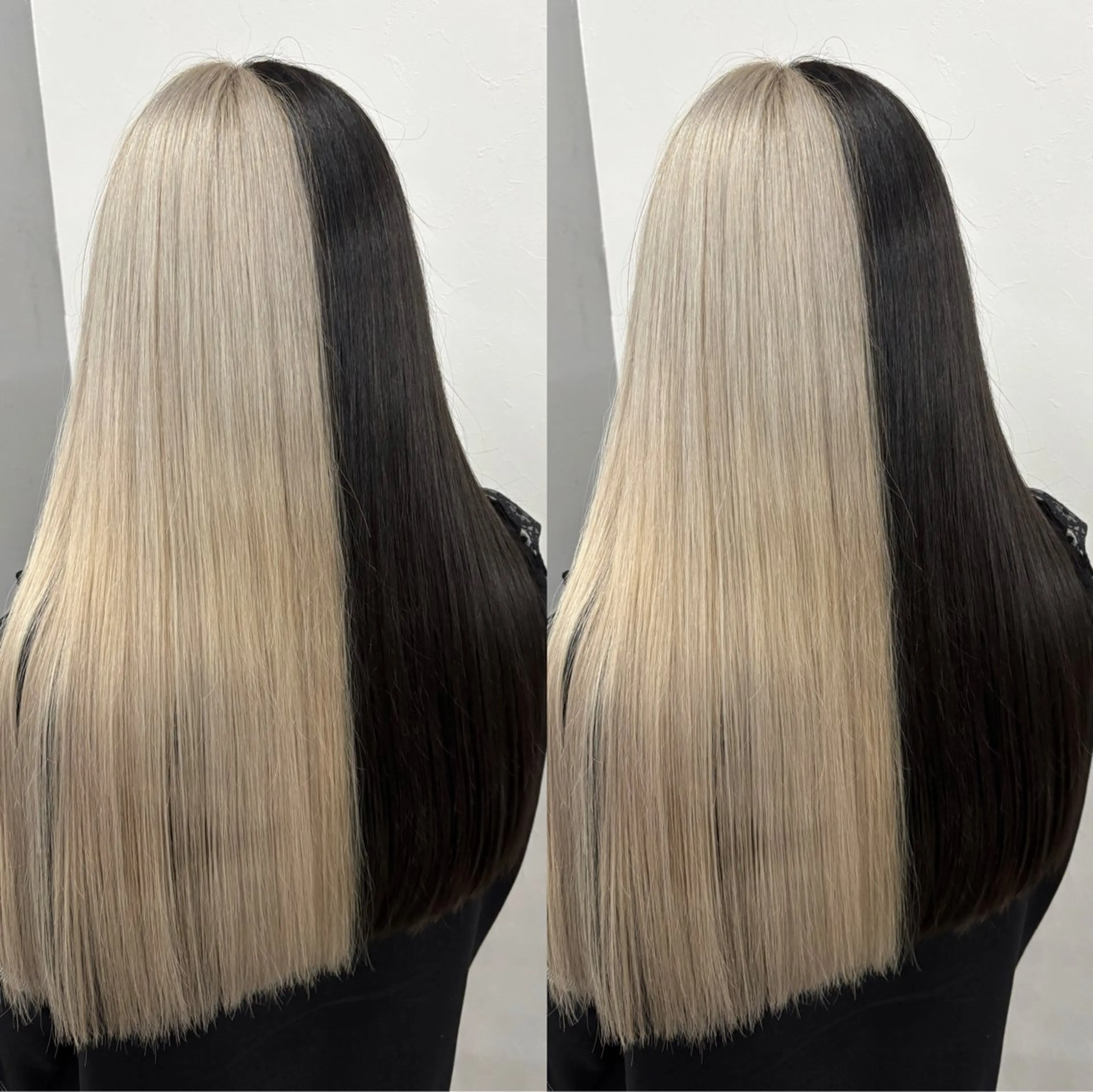 ロング カラー ベージュカラー ハイトーンカラー ホワイトベージュ ヘアカラー 難波・デザイン・ ハイトーン☆Rei☆のヘアスタイル