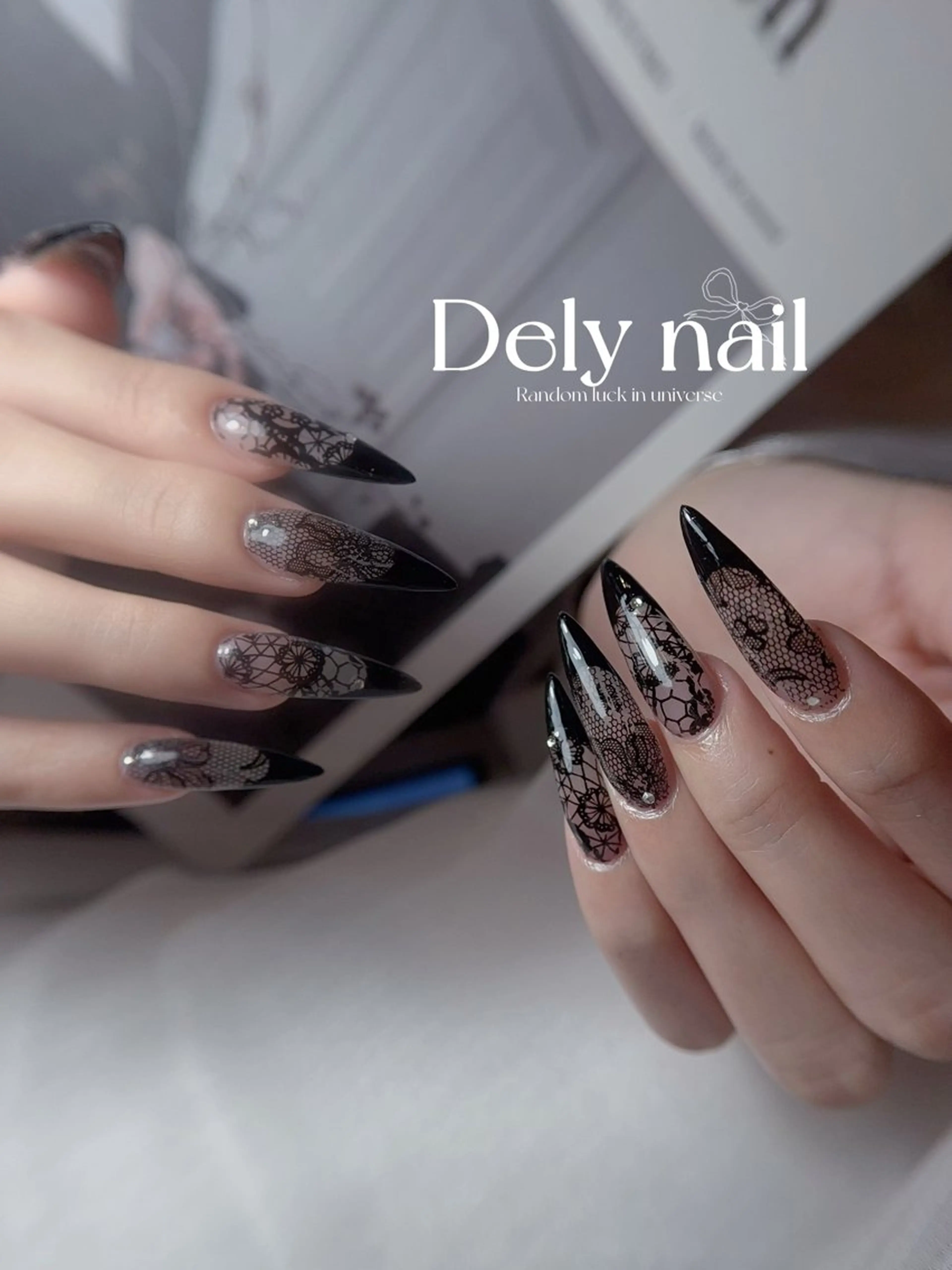 ロング ハンドネイル DELY_NAIL所属・Dely Nailのネイルデザイン
