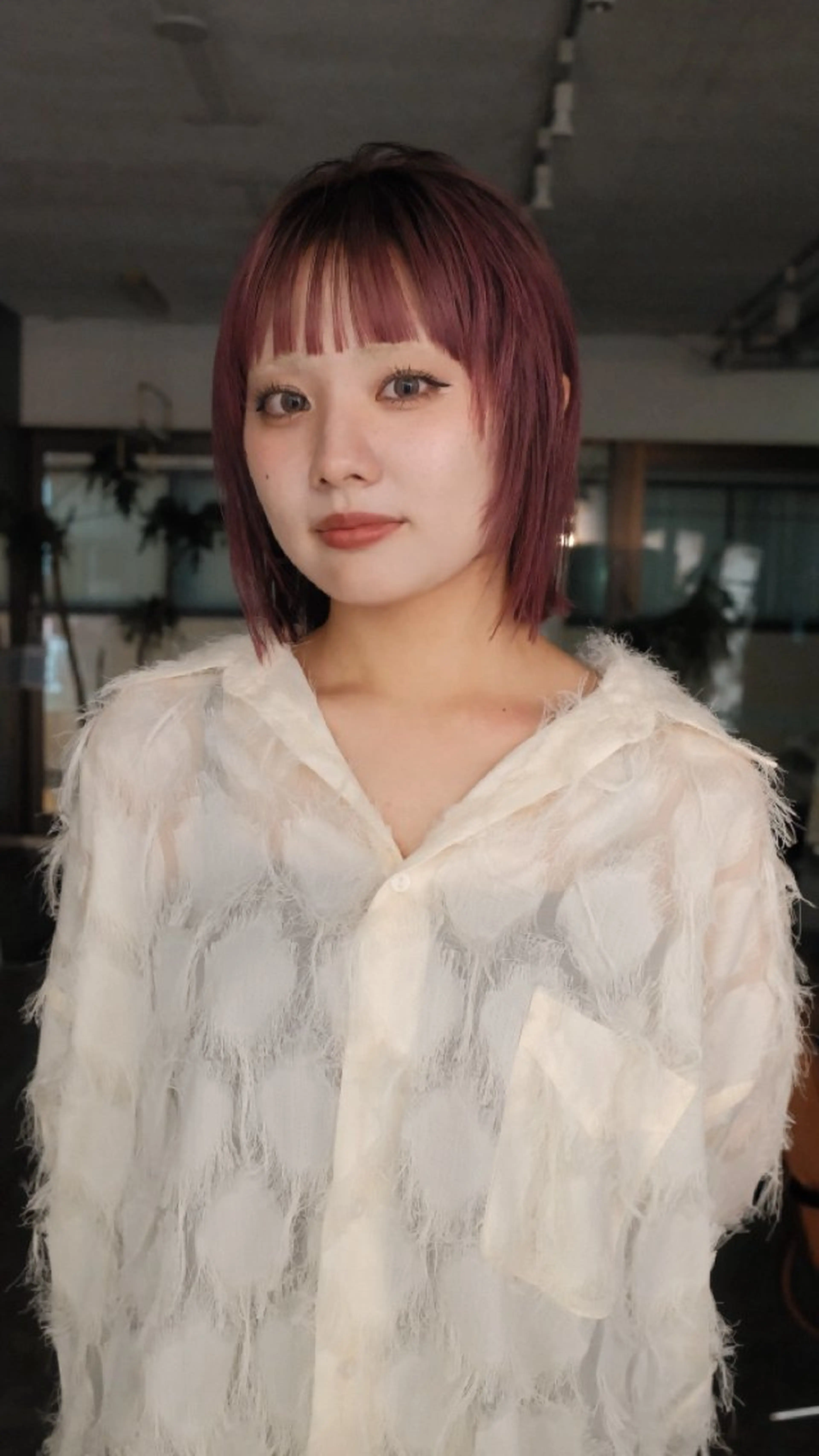 ミディアム カラー ヘアカラー sakura🌸 レイヤー/韓国ヘアのヘアスタイル