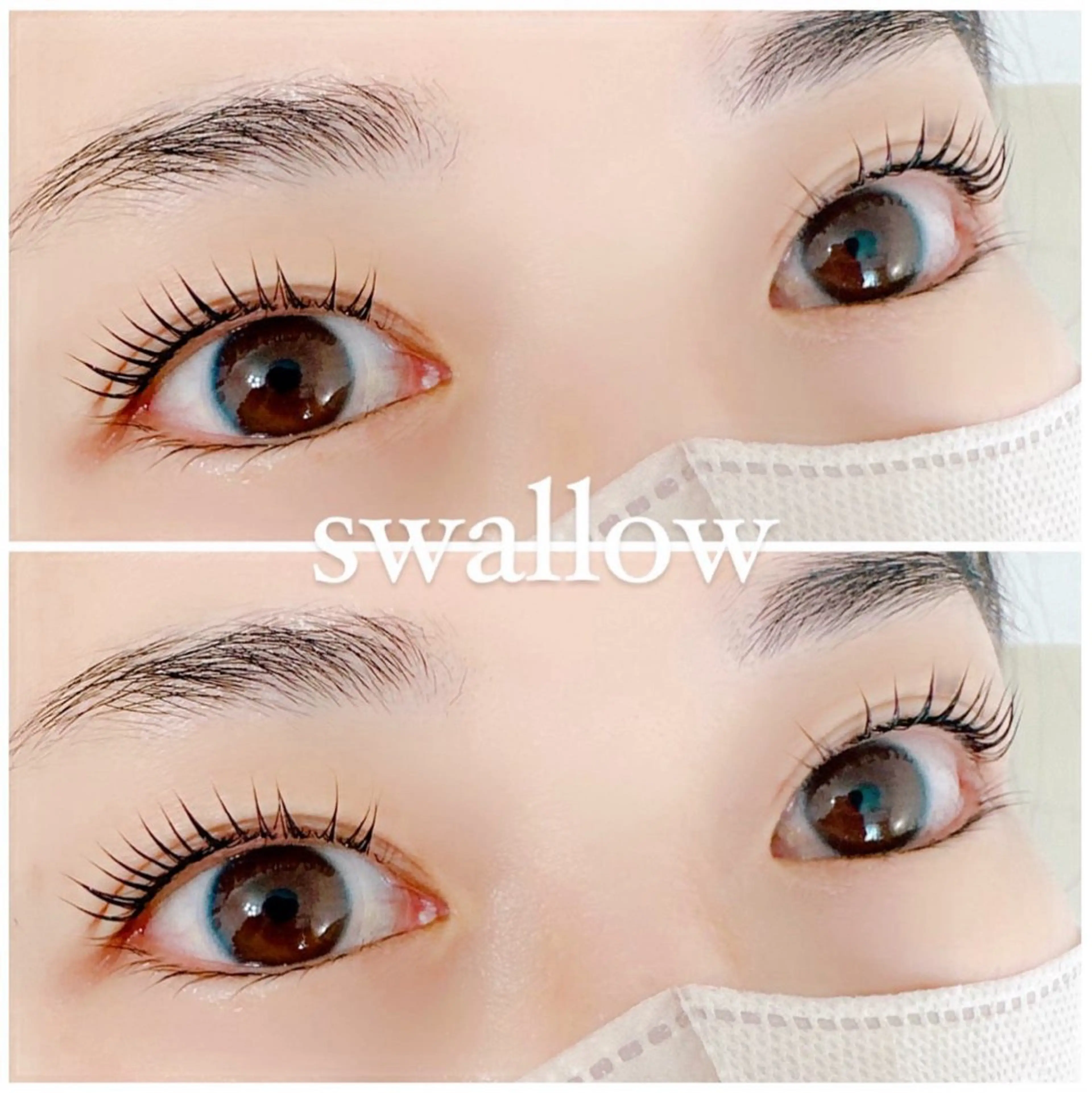 マツエク・マツパ Dカール 一重×まつ毛パーマ マツパ swallow 奈良西大寺店のマツエク・マツパデザイン