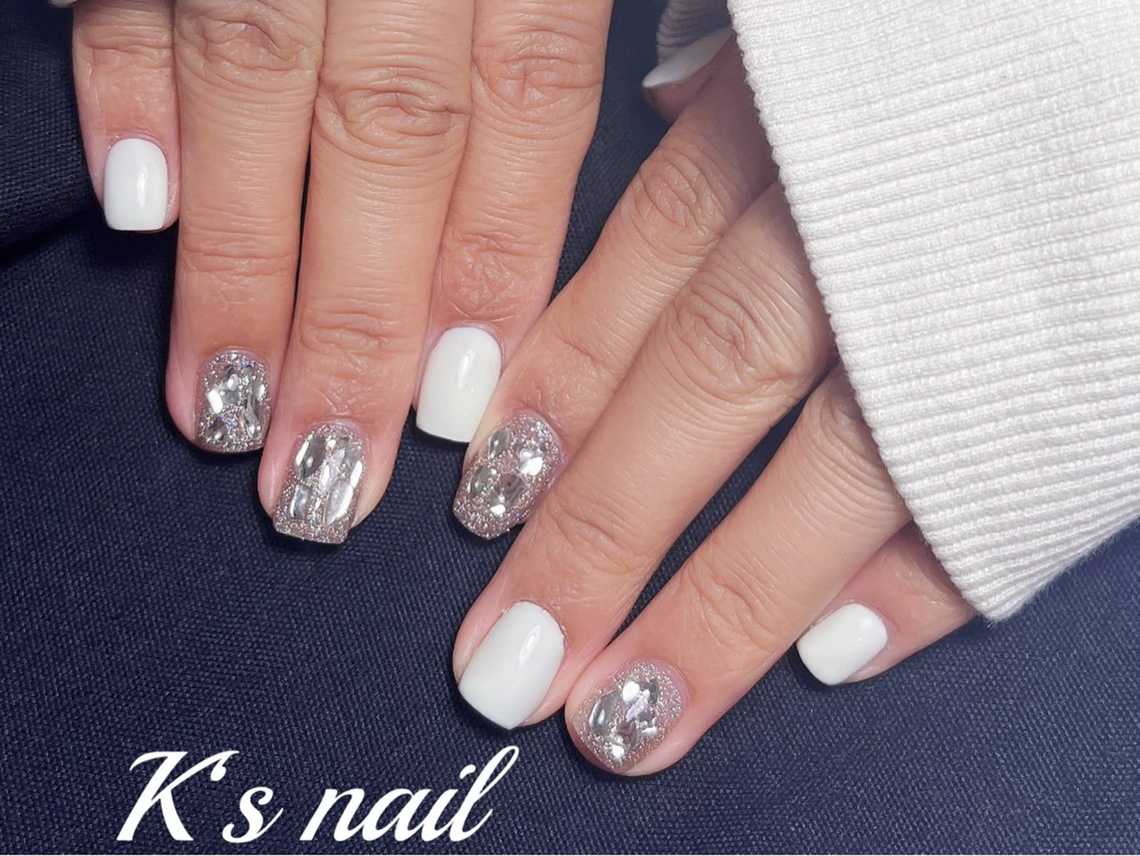 ネイル ラメ(グリッター) ワンカラーネイル K‘s nail salonのネイルデザイン