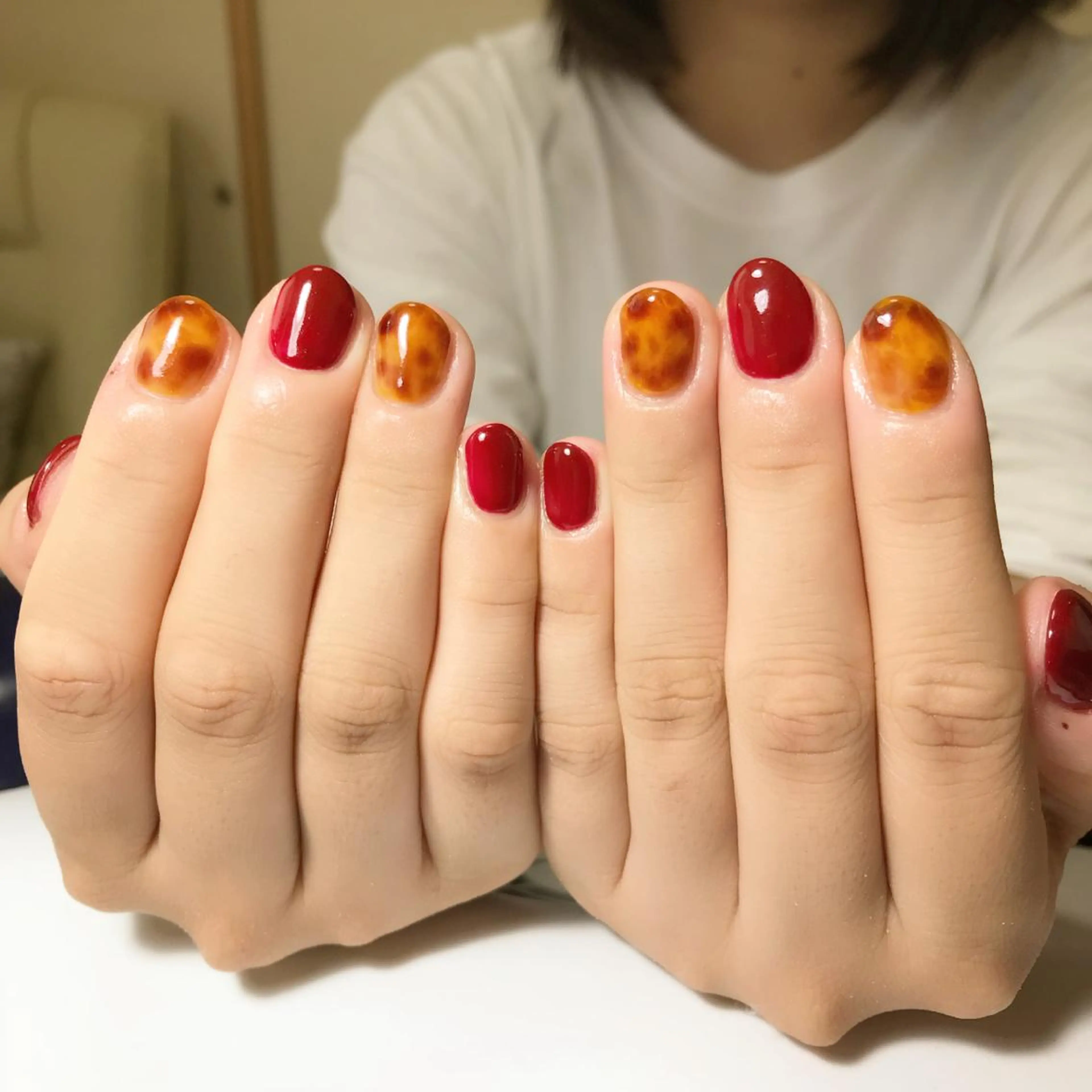 ネイル べっ甲ネイル RireOne ~リルワン~のネイルデザイン