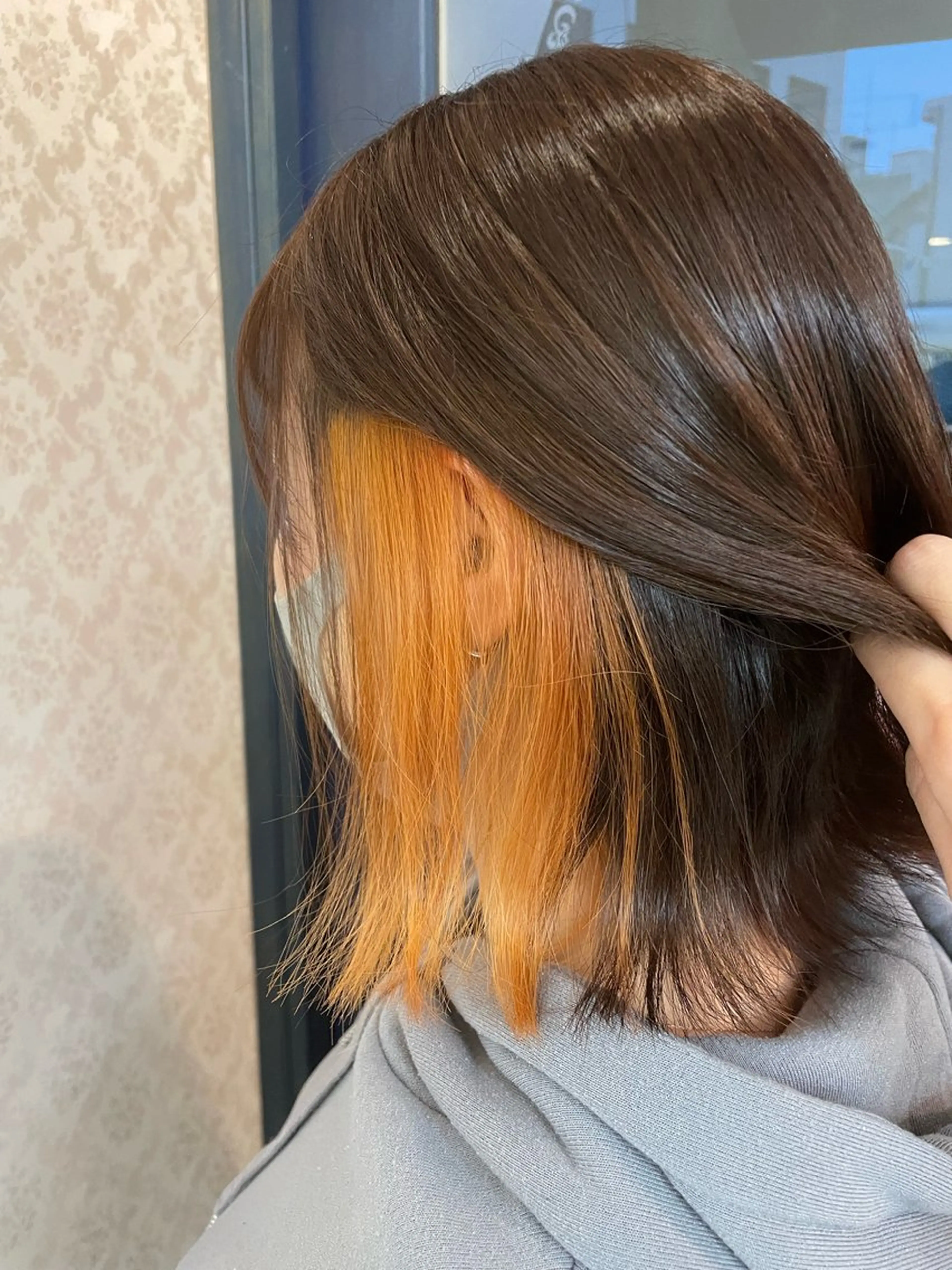 ショート カラー ヒヨシ ルナのヘアスタイル