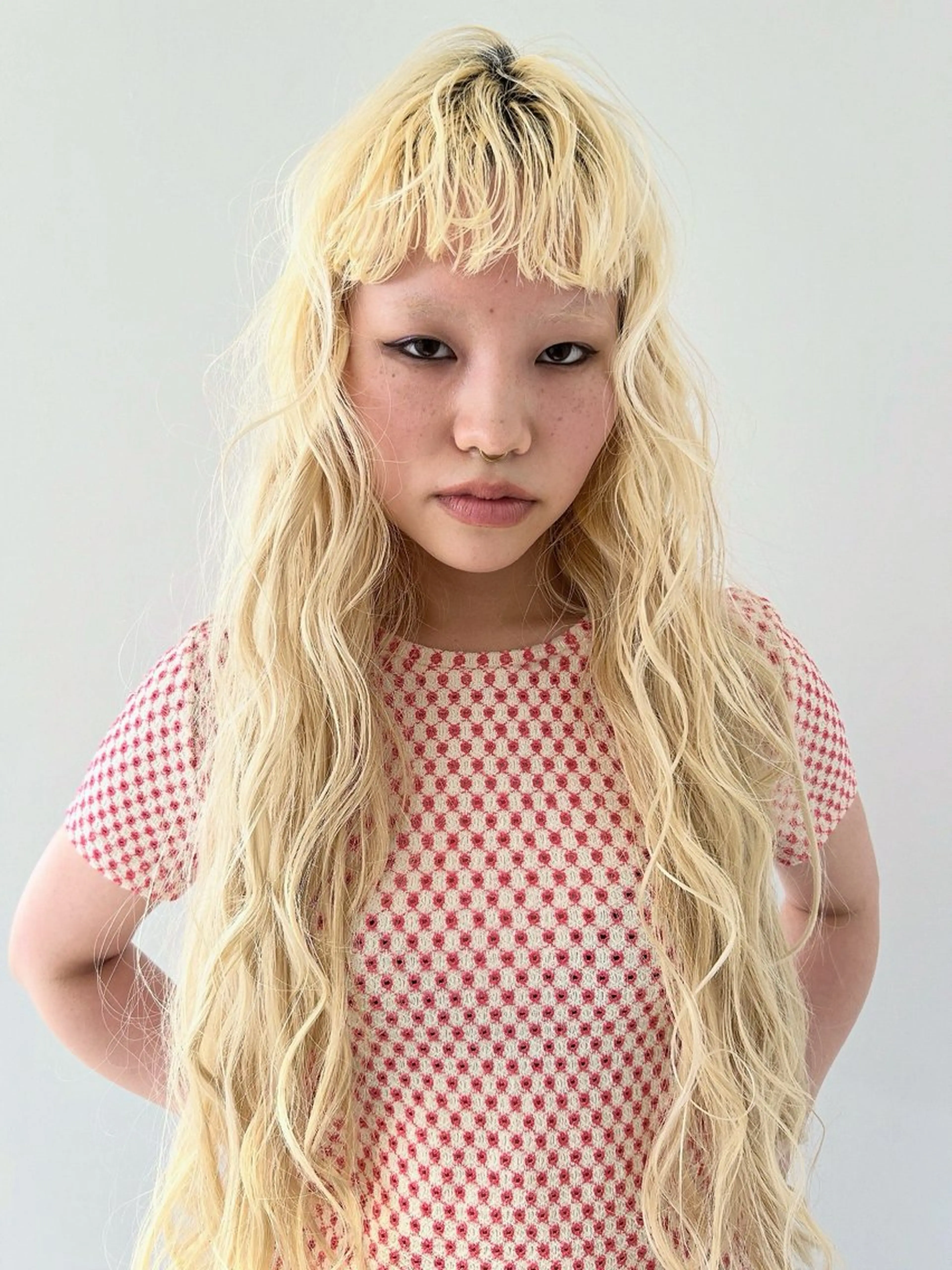 ロング カラー ケアパーマ/ブリーチ daisukeのヘアスタイル