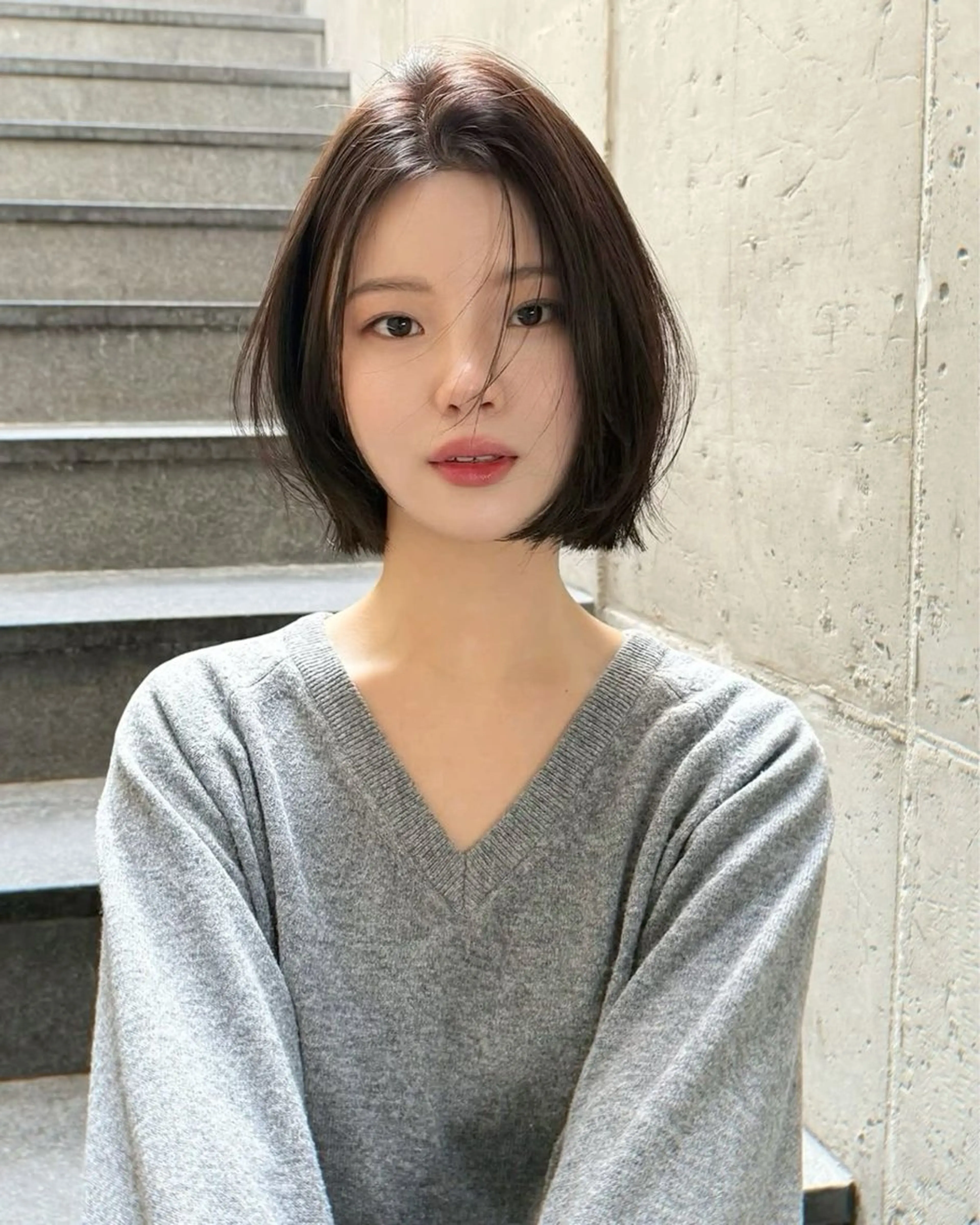 ショート 花井輝 ボブ/ハイトーンのヘアスタイル