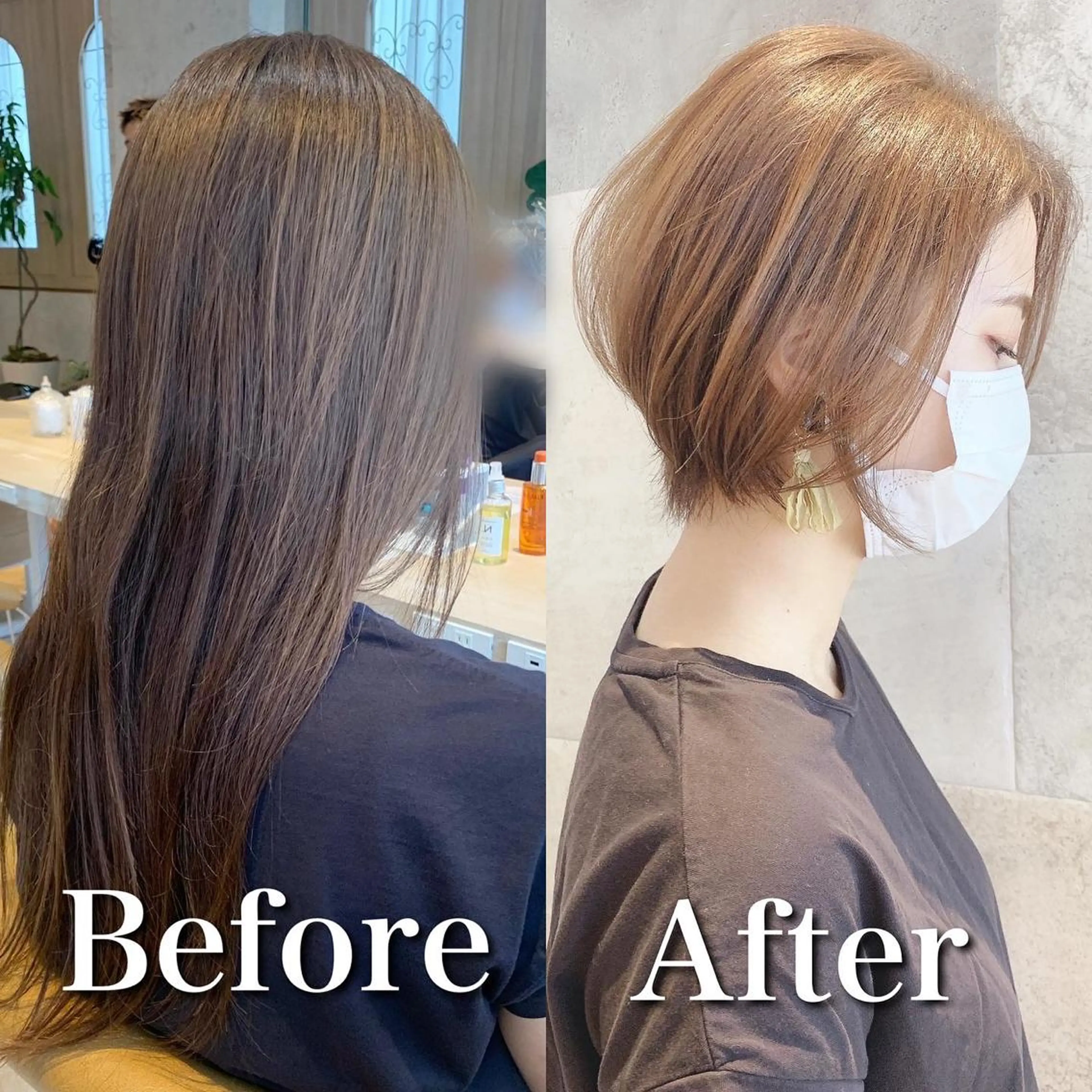 ショート 似合わせカット ショートヘア カット ヘアカラー トリートメント 韓国ヘア/髪質改善 /Harunaのヘアスタイル