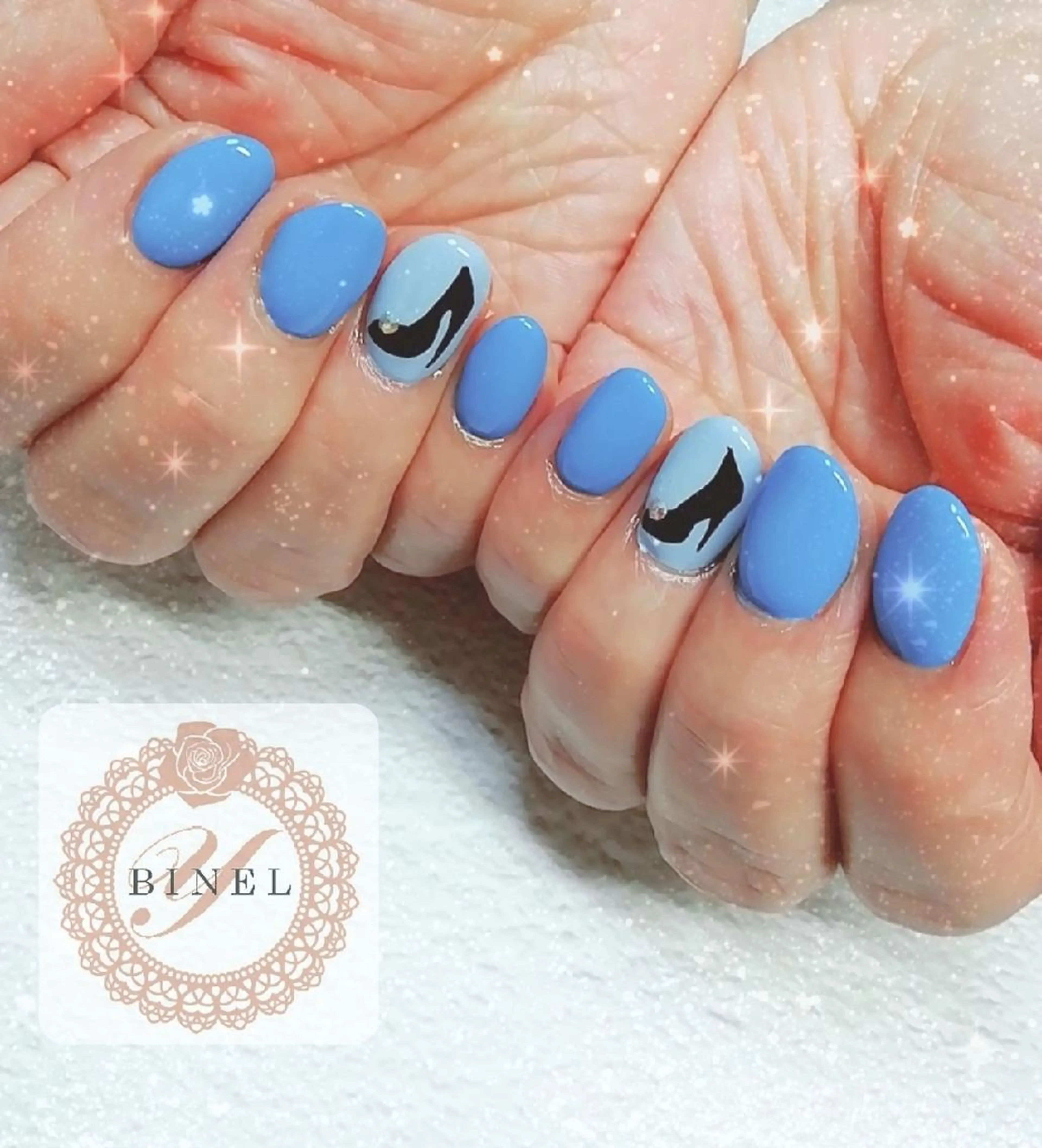 ネイル アートネイル ワンカラーネイル ハンドネイル Nail Salon Y.BINELのネイルデザイン